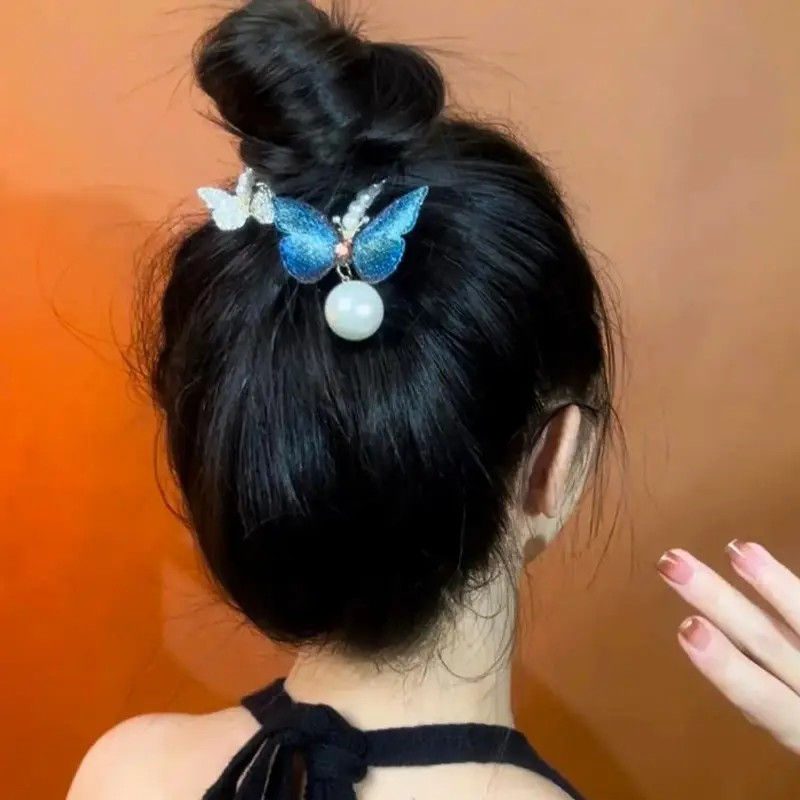 Butterfly Ponytail Buckle Clip