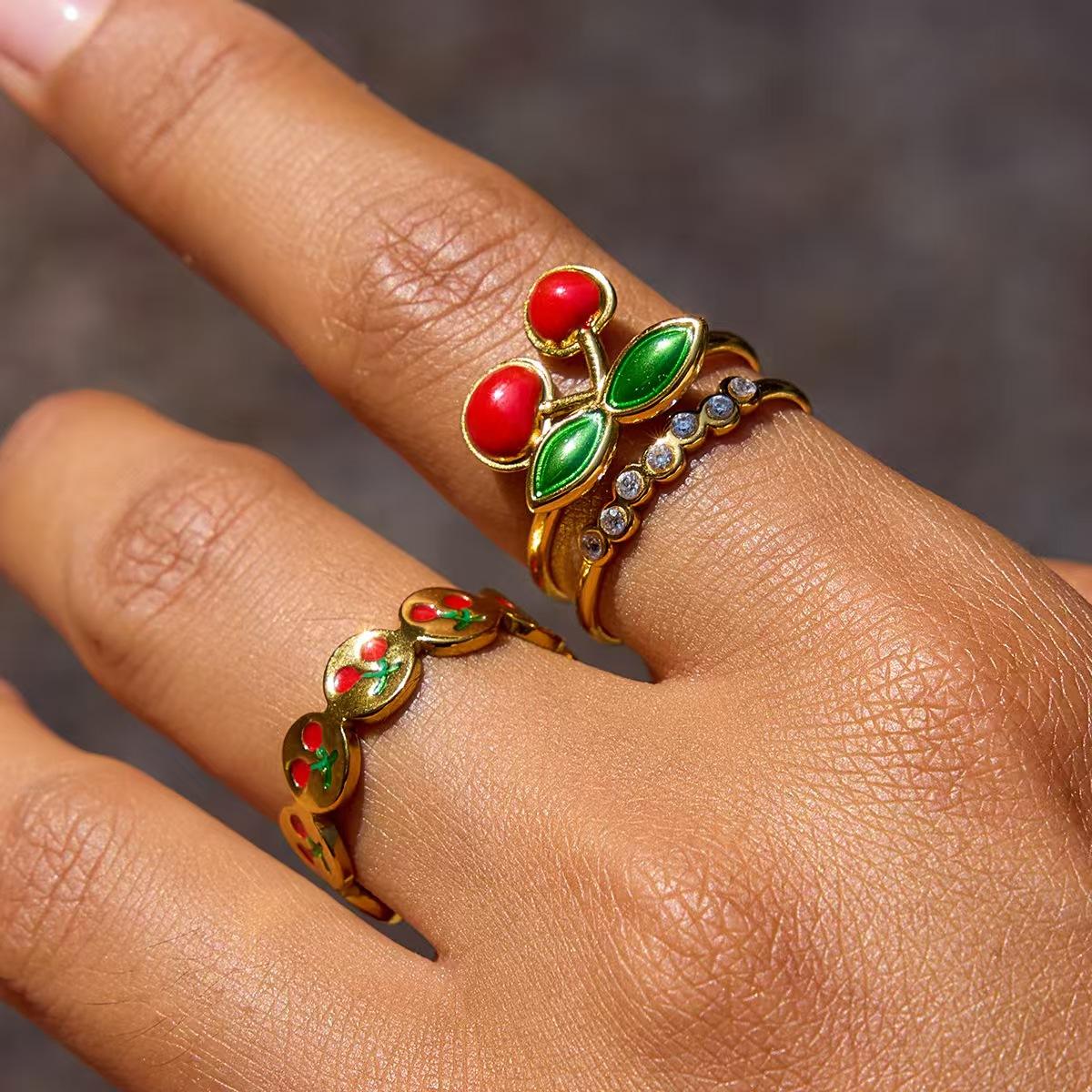 Cherry Bold Ring