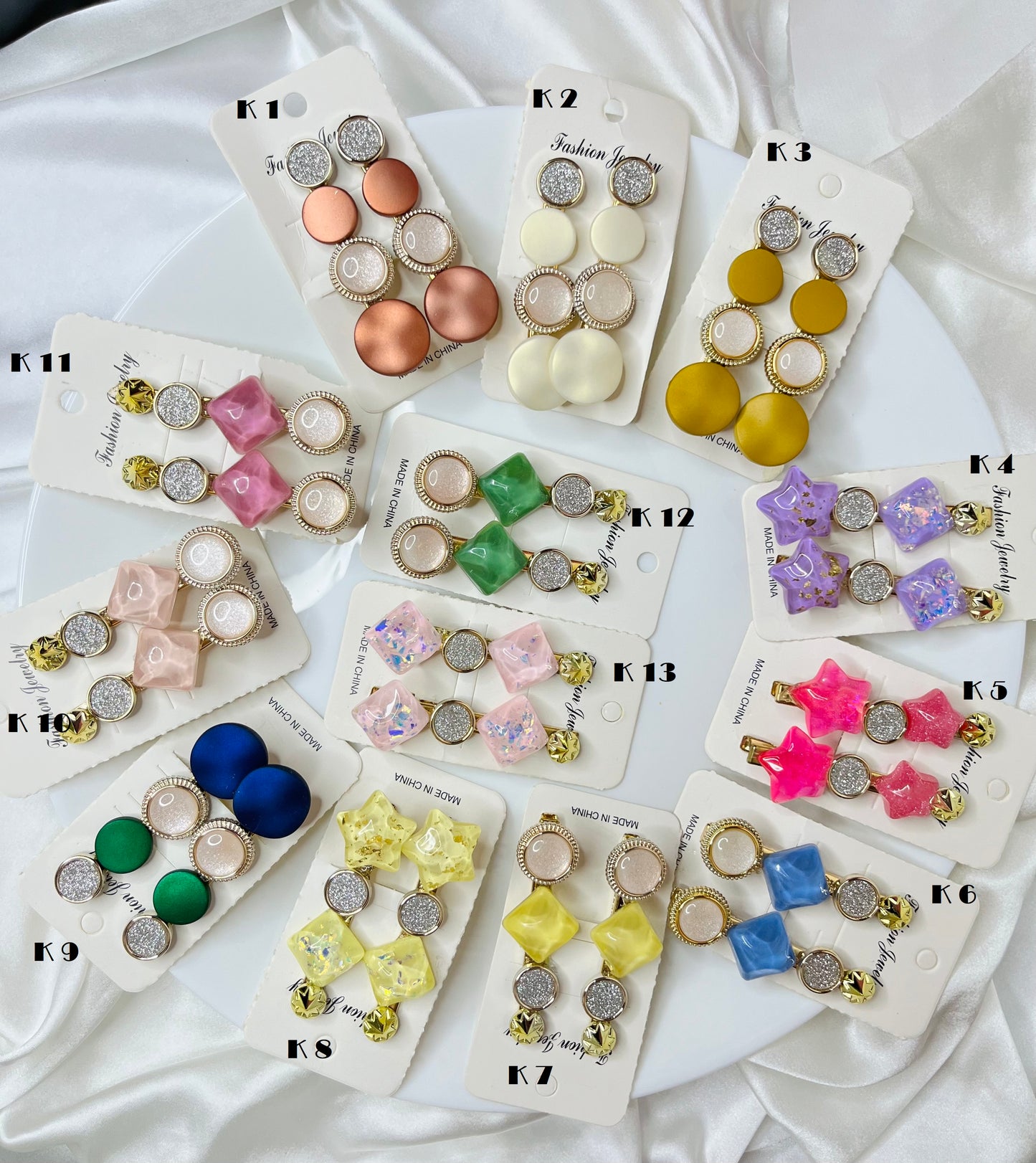 8 Pc Korean Clip ( Any 4 Pair )