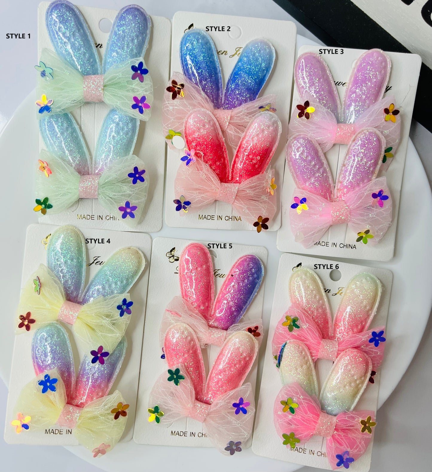 Rabbit Hair Clip For Kids