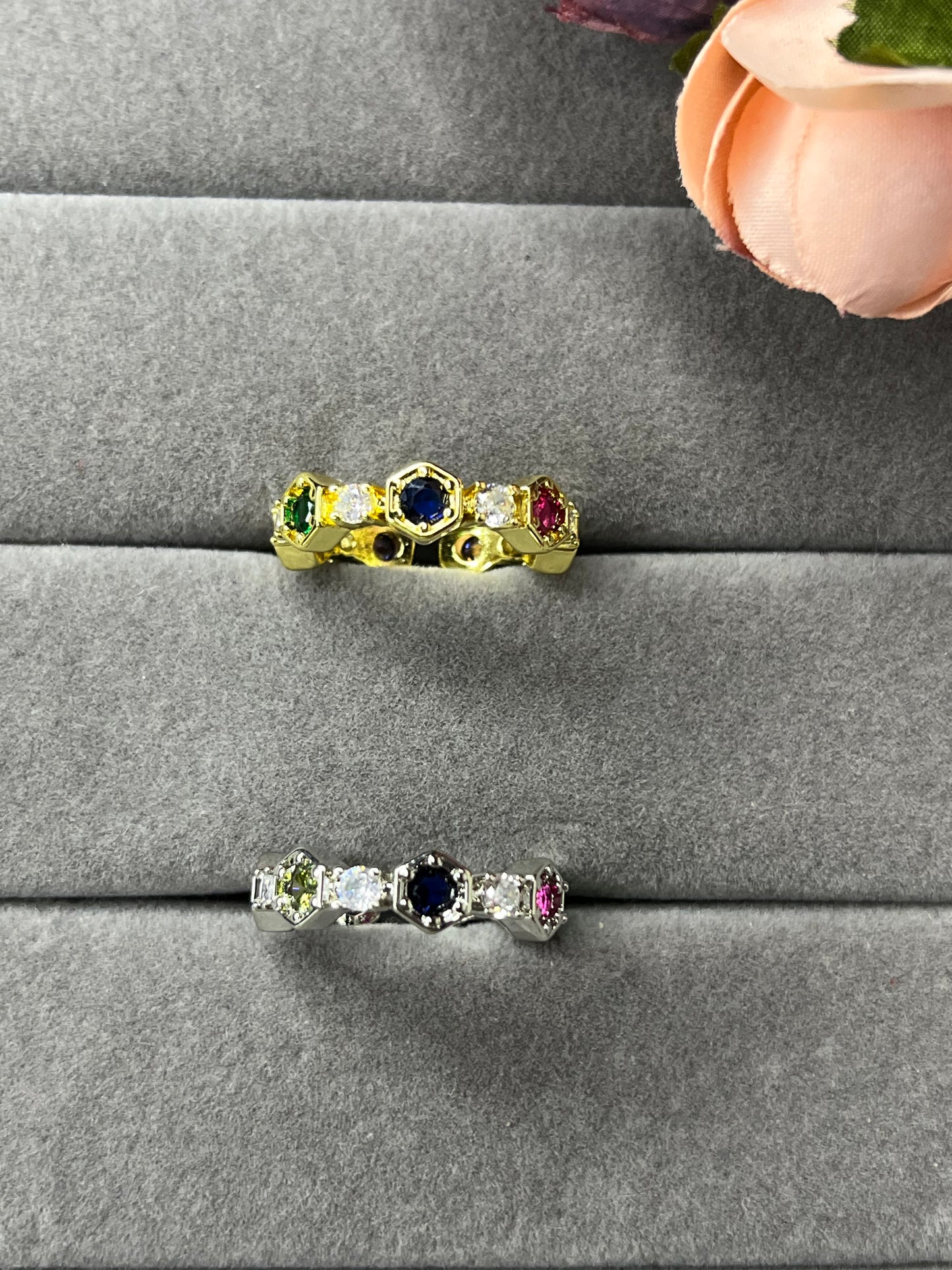 Anti Tarnish Earring | Adjustable Rings