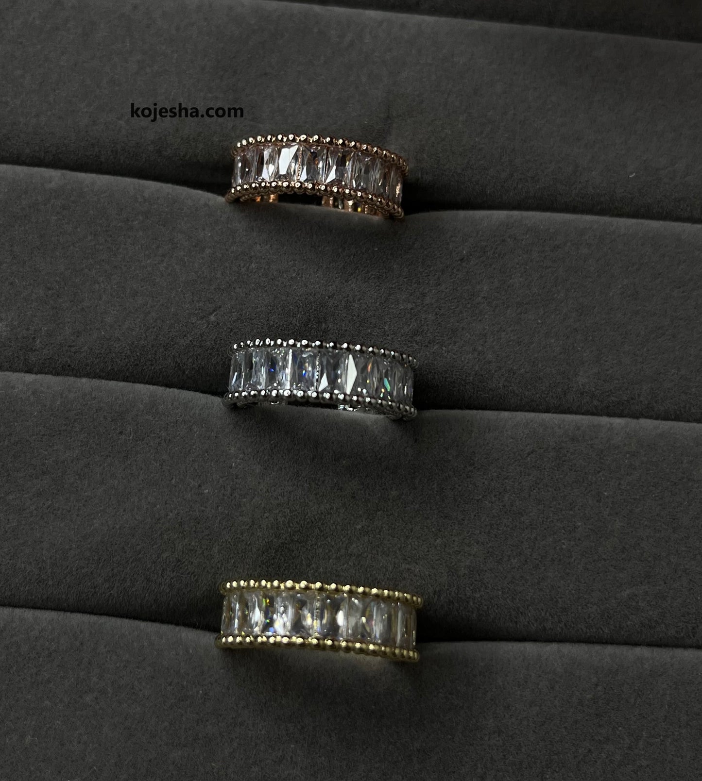 Anti Tarnish Rings | Adjustable Rings