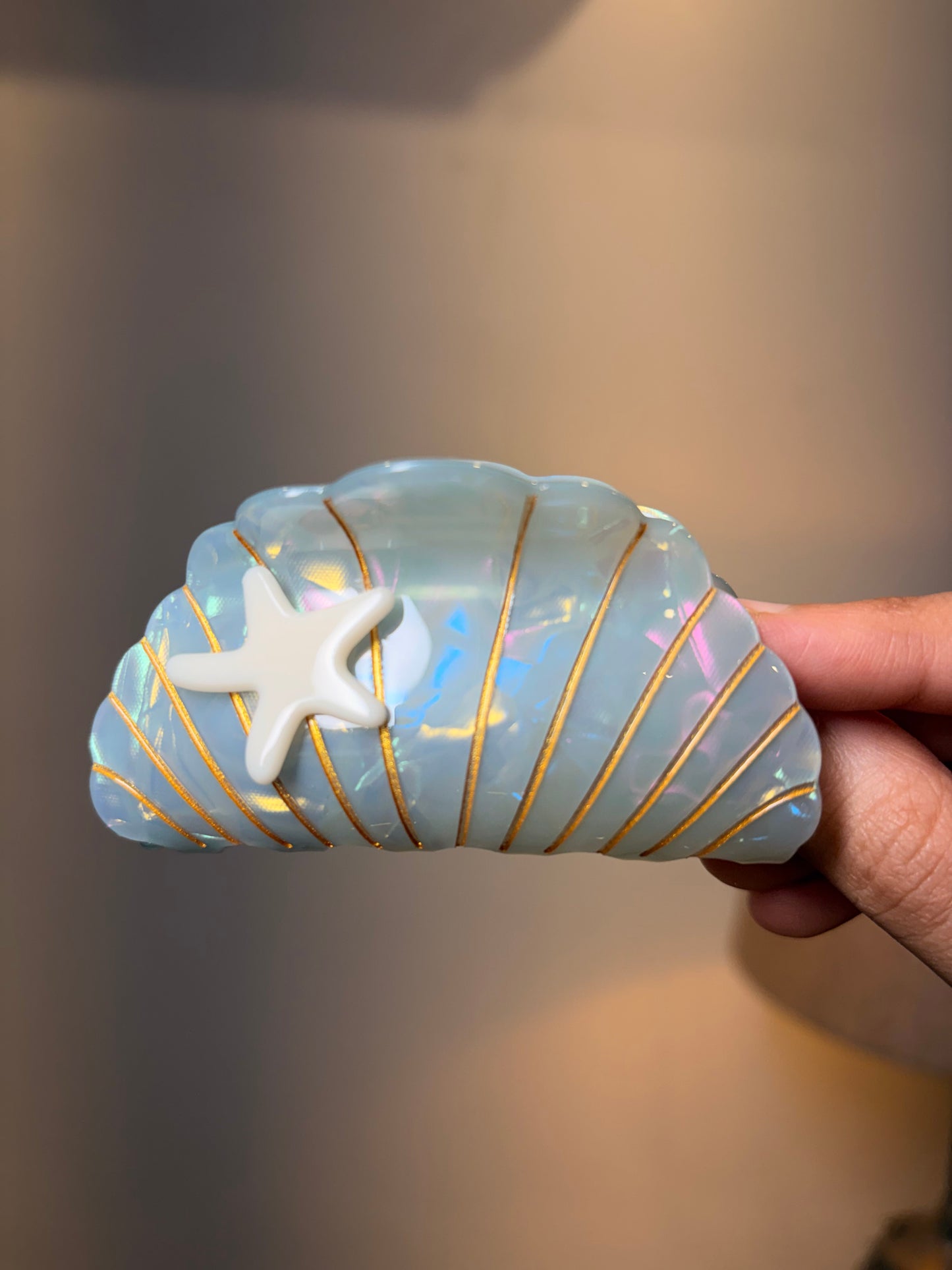 Ocean Shell Claw Clips ( Large )