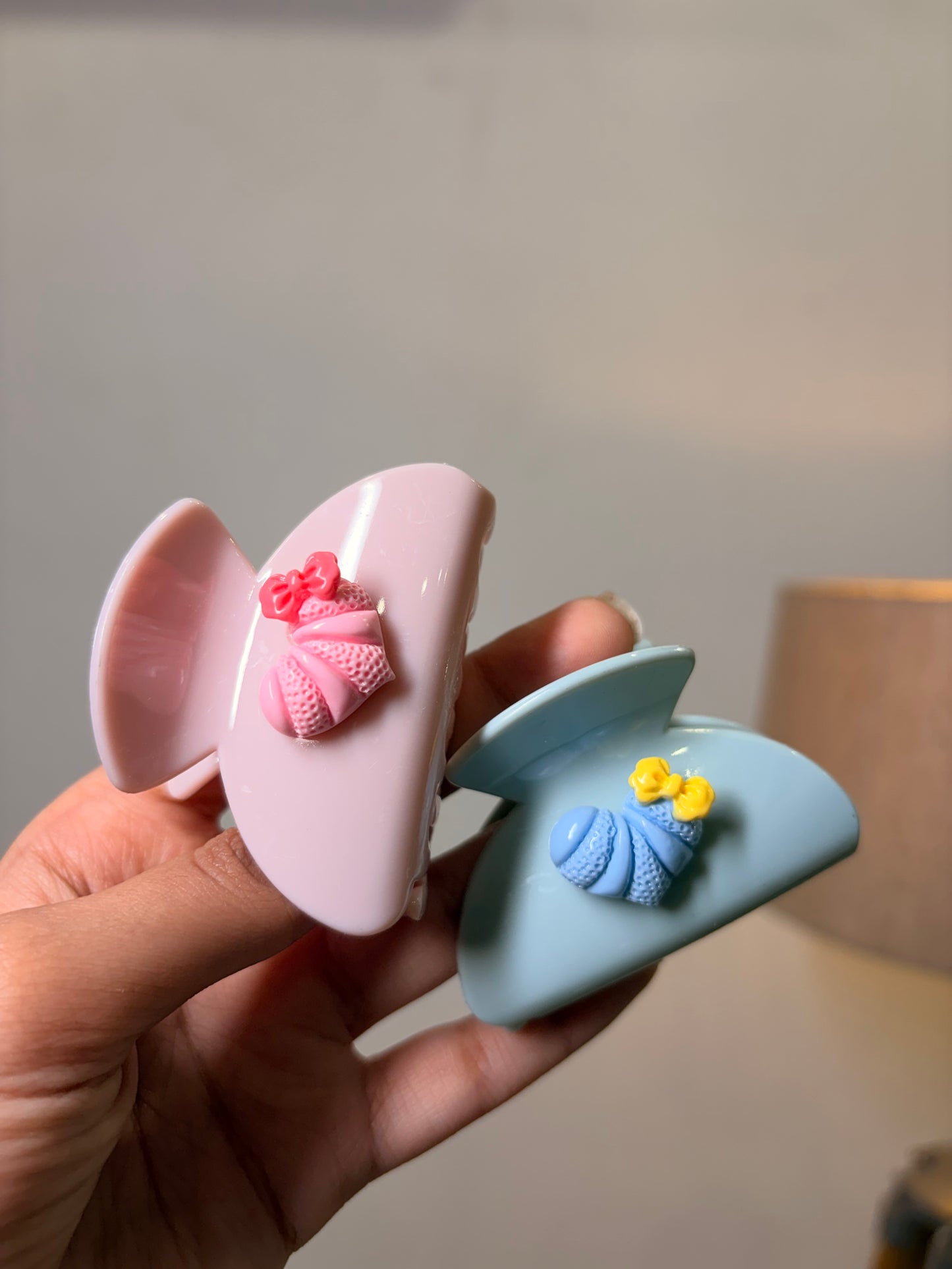 Sweetheart Mini Claw Clips ( Small )