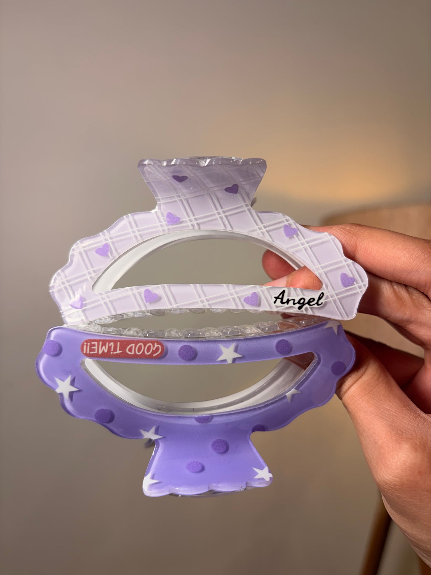 ☁️ Sky Puff Claw Clip ( Large )