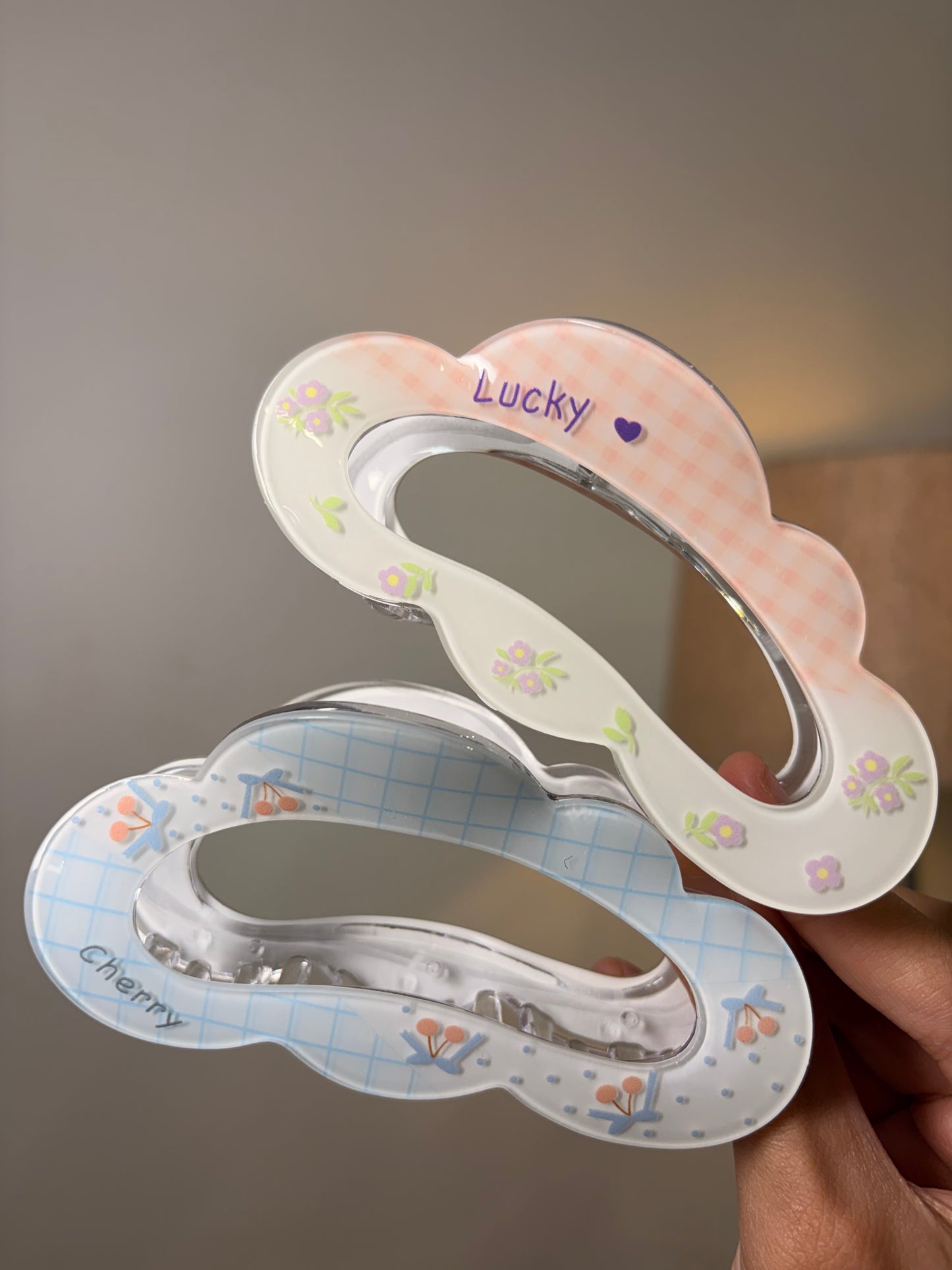 Cloudy Pop Claw Clip ( Extra Large )