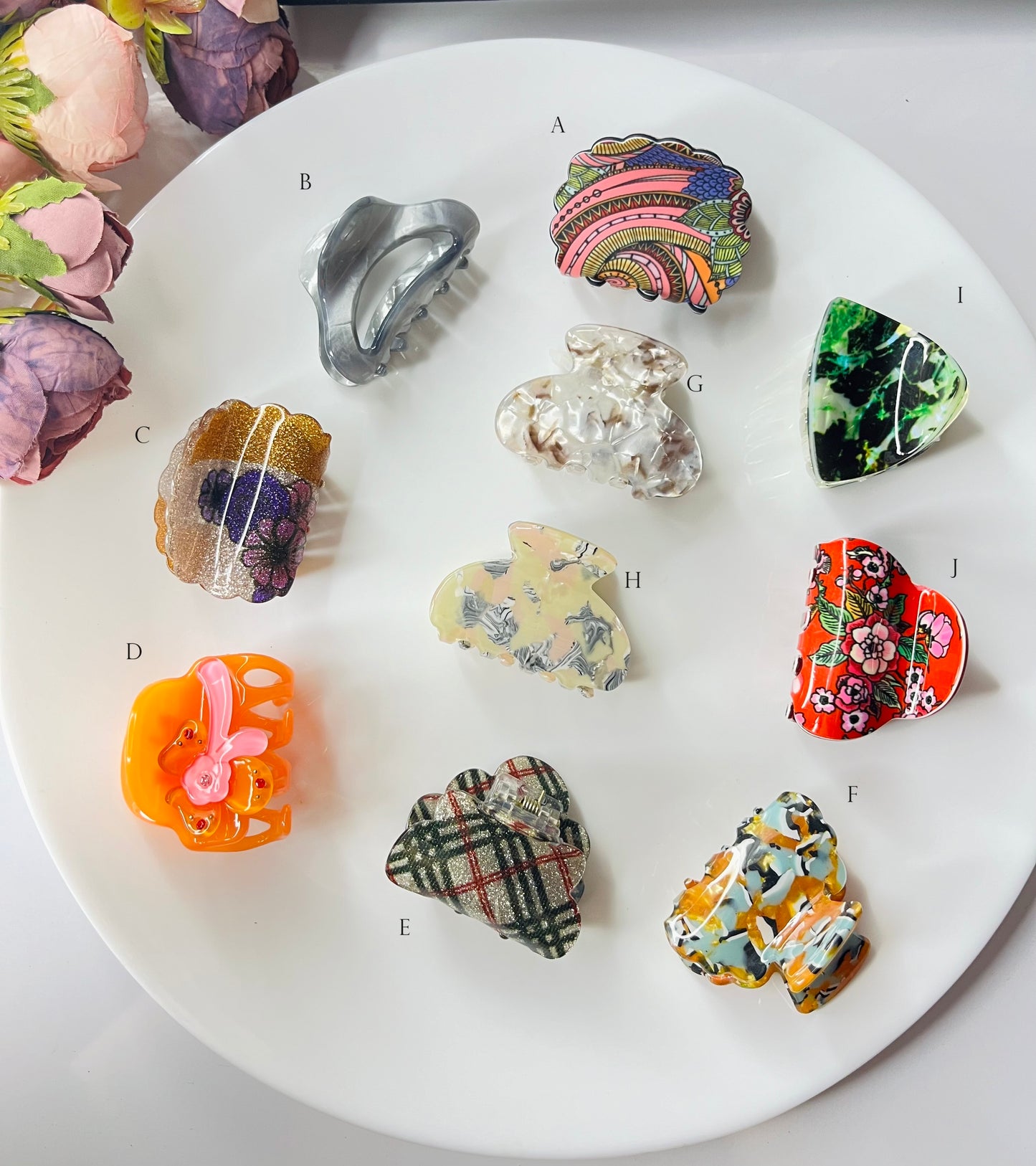 Acrylic Claw Clip ( Small )