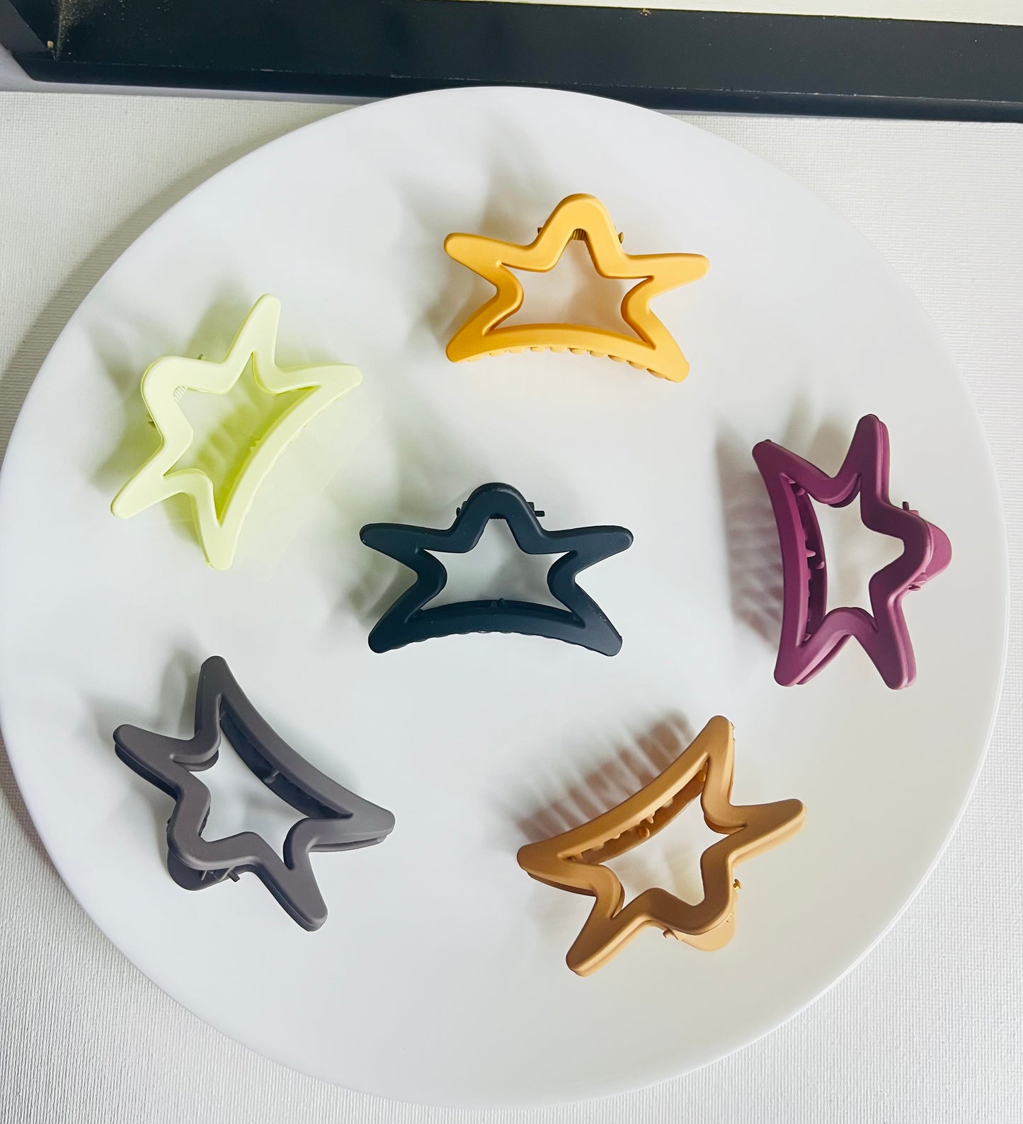 Star Hair Claw ( Pack of 6 )
