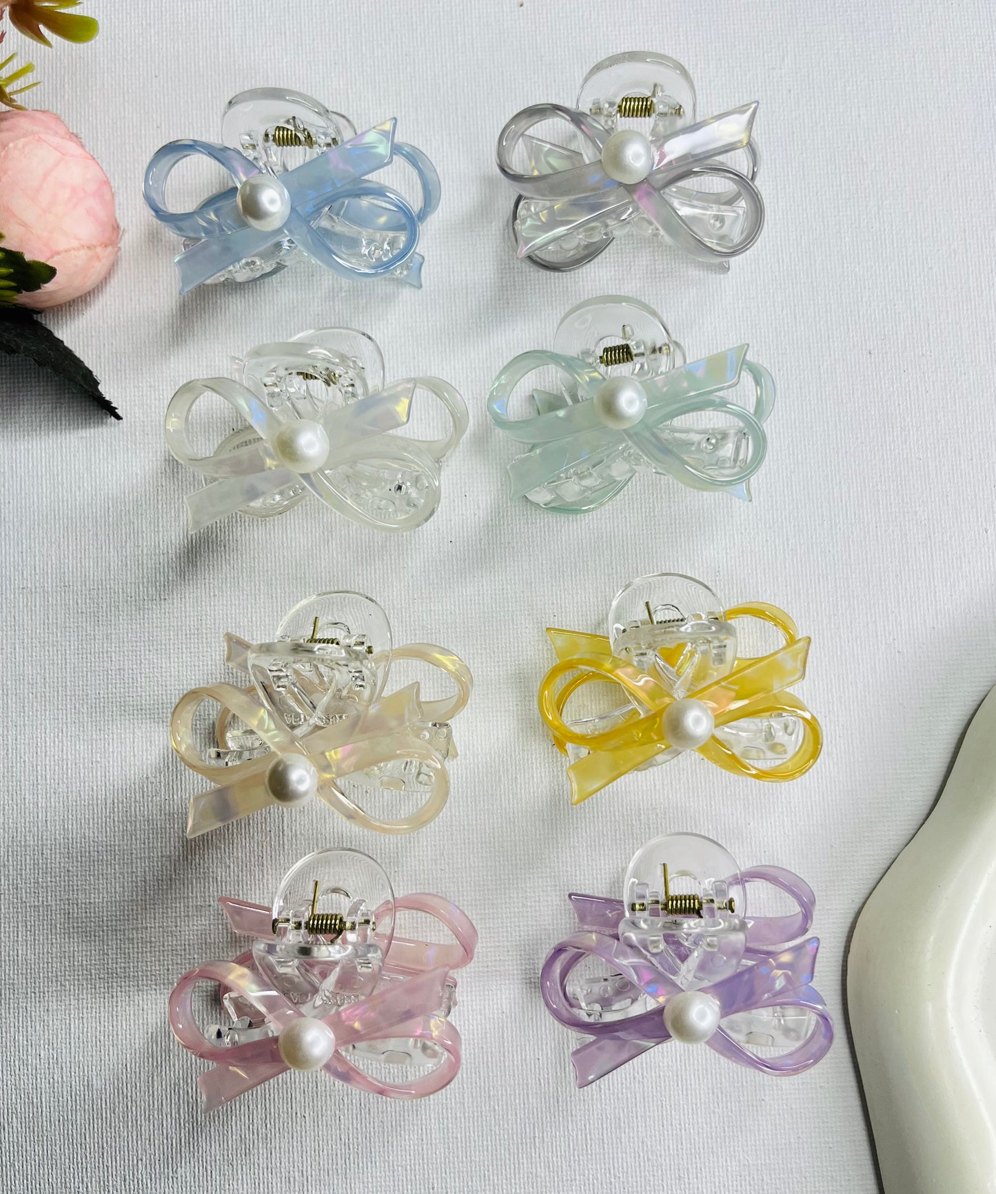 Premium Bow Hair Claws ( Small )