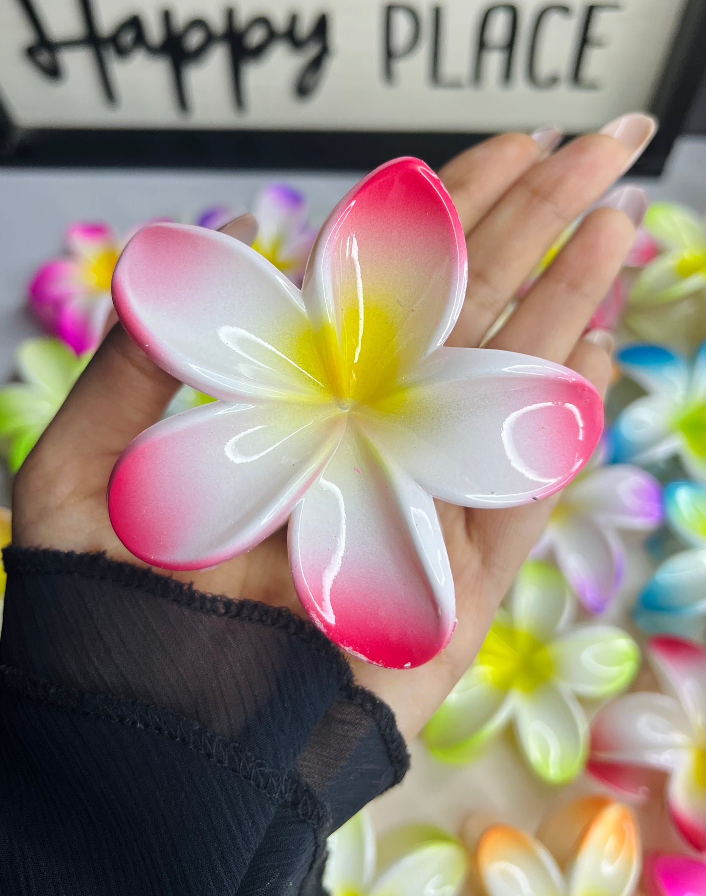 Pinteresty Flower Hair Claw ( Large )