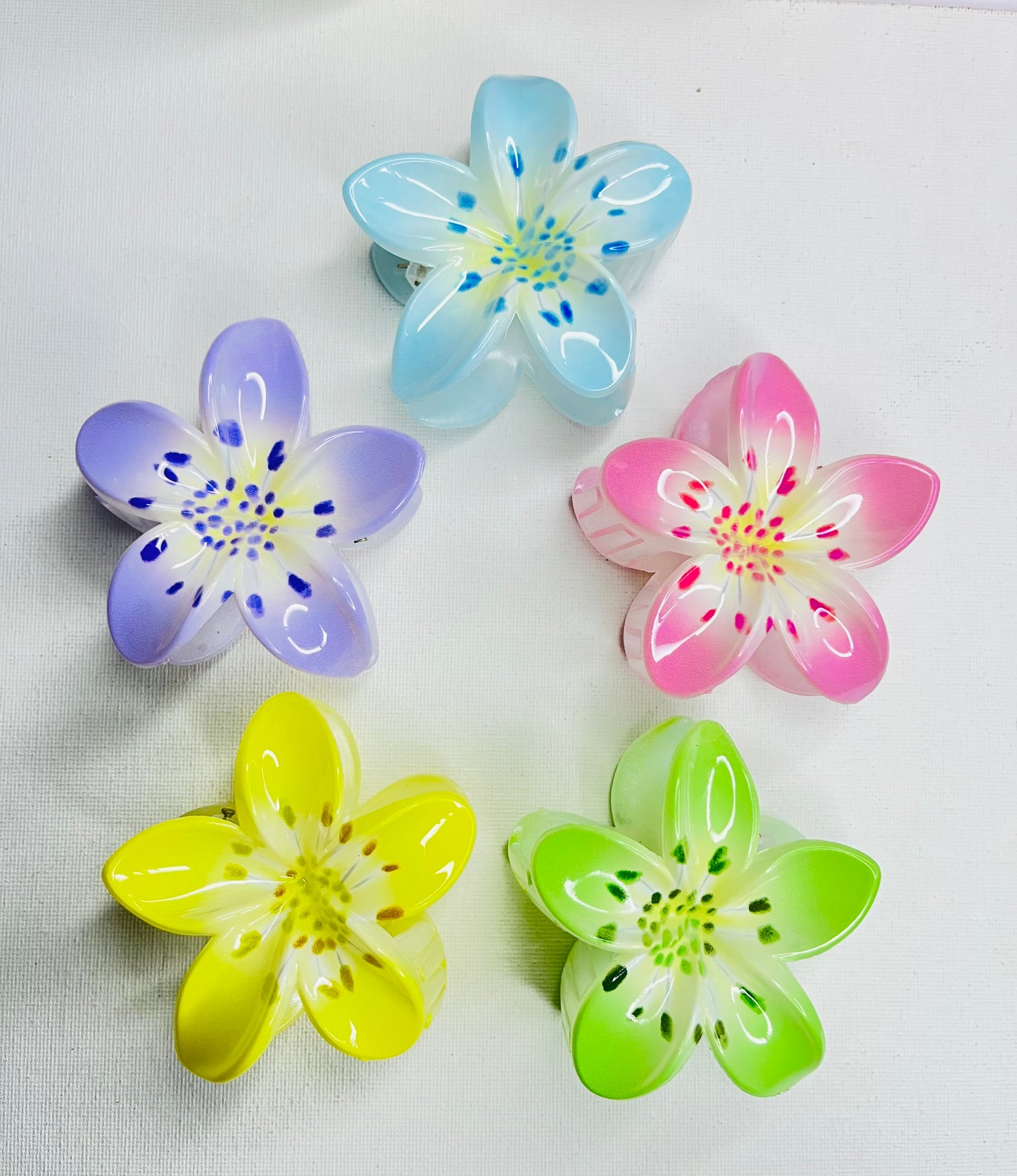 Pinteresty Flower Hair Claw ( Large )
