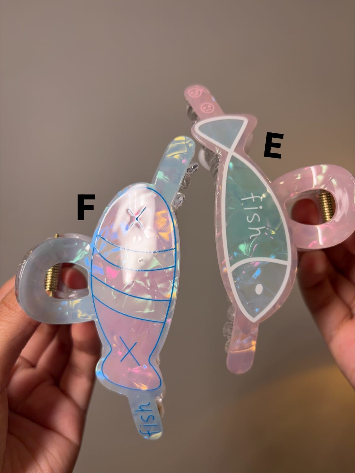 π Finny Pop Hair Clip ( Extra Large )