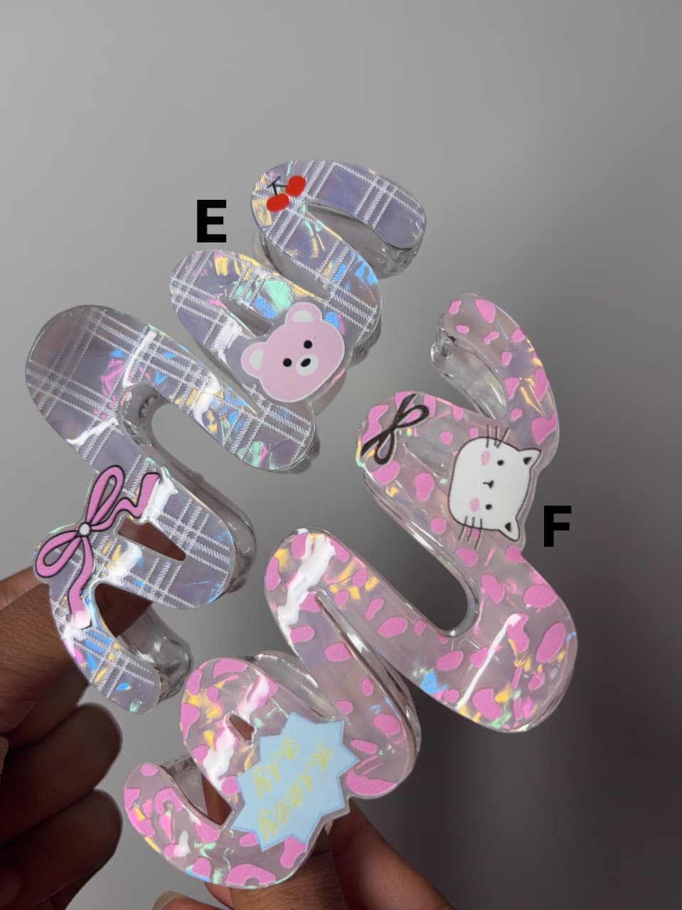 β¨ Dreamy Swirls Claw Clip (Extra Large) π