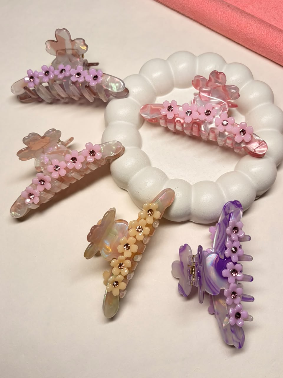Sakura Bloom Claw Clip