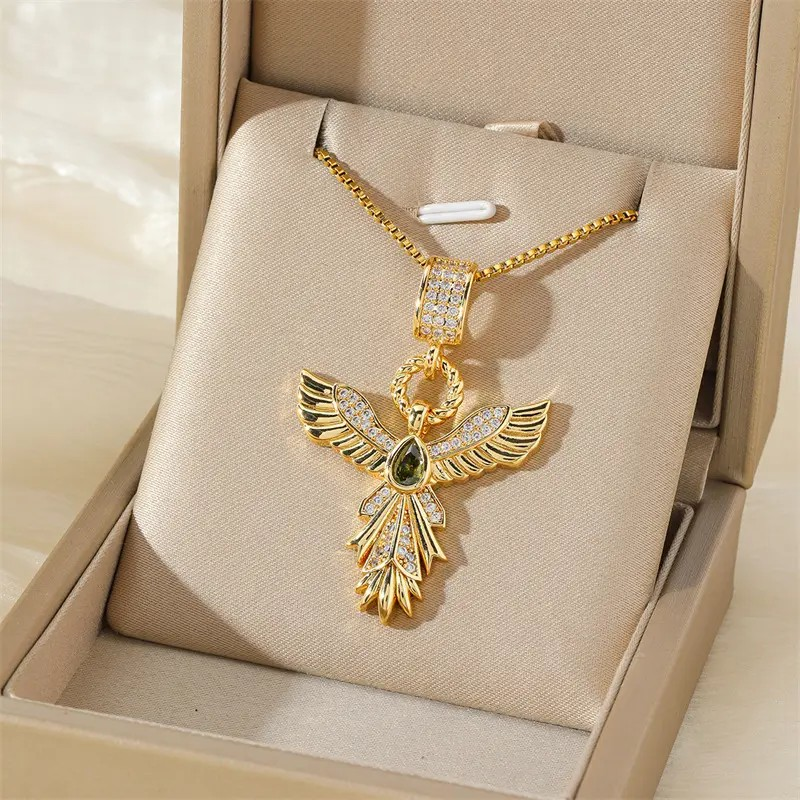 Phoenix Pendant Necklace