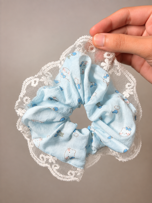 🎀 Pastel Mood Scrunchie
