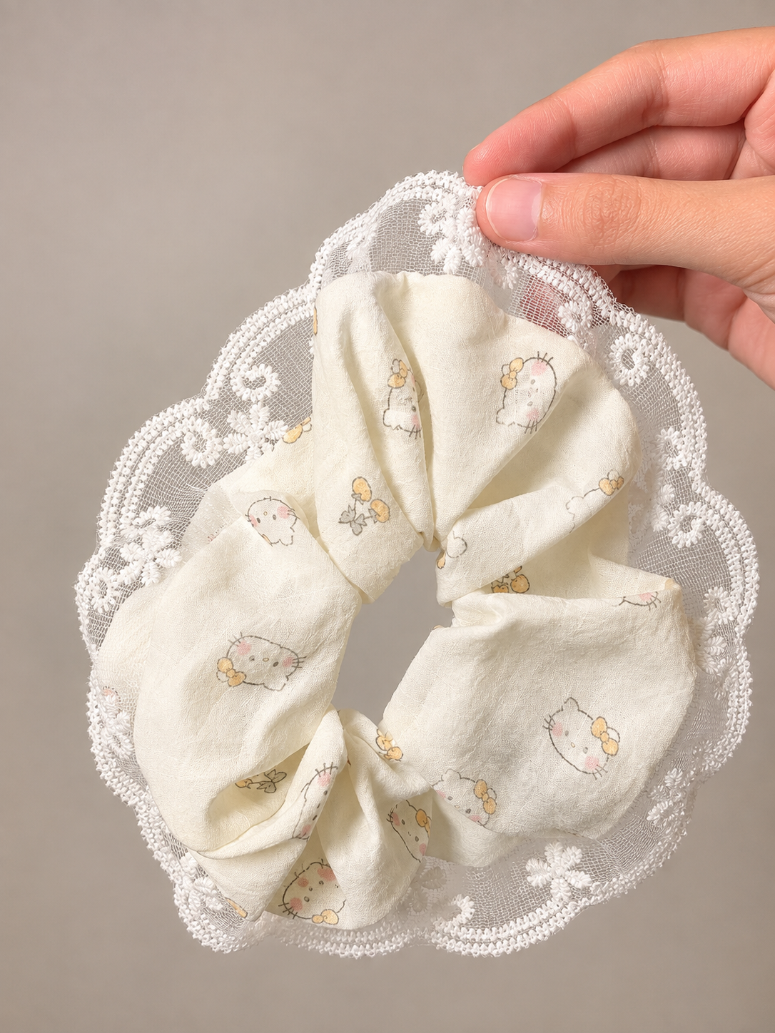 🎀 Pastel Mood Scrunchie