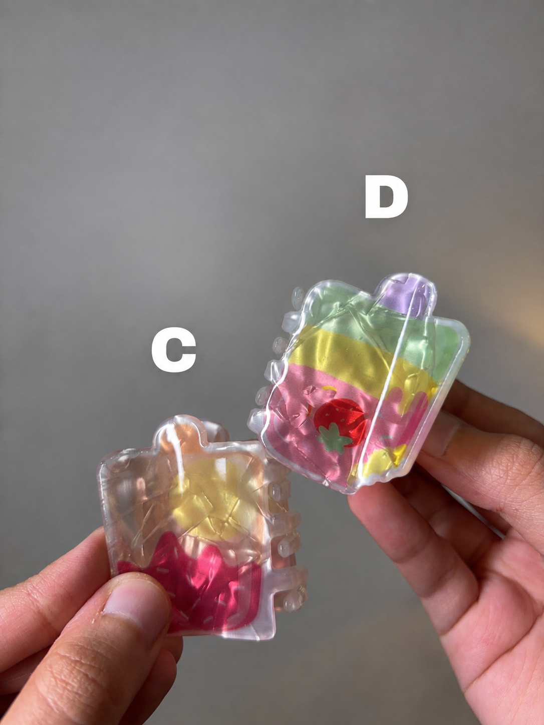🍓🍦 Fruity Sundae Claw Clip ( SMALL )