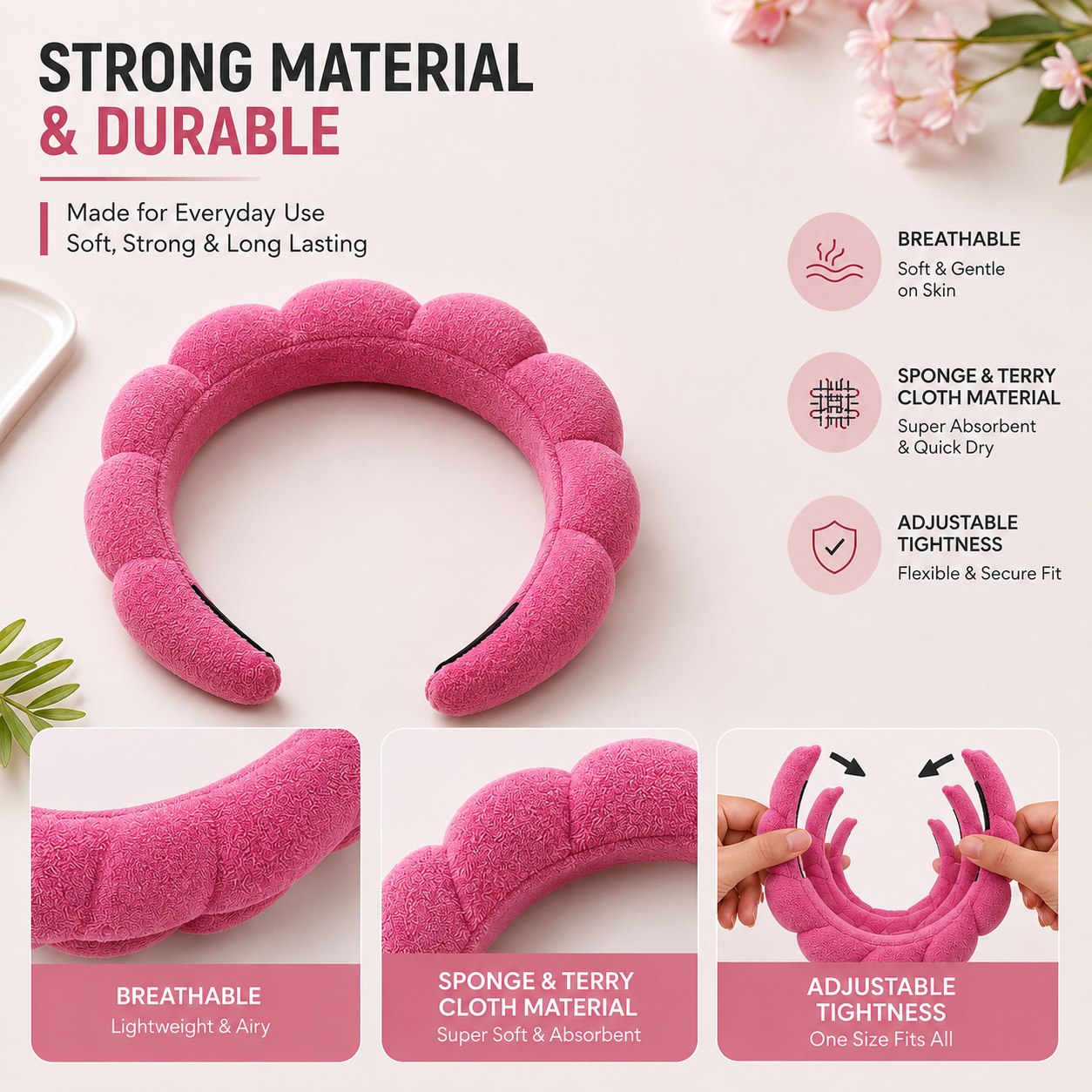 Makeup & Skincare Headband