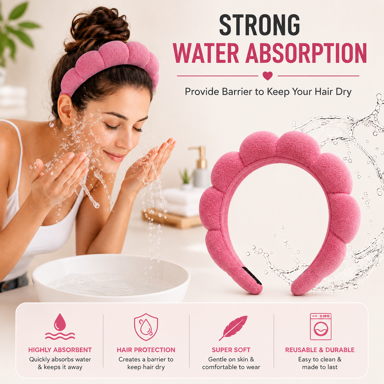 Makeup & Skincare Headband