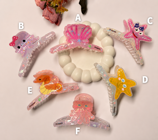 Ocean Fantasy Claw Clip ( Extra Large )