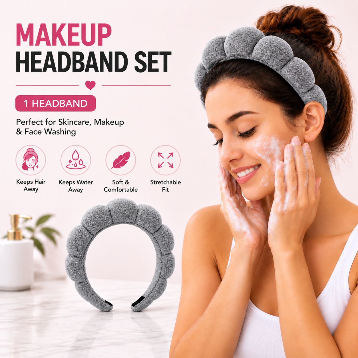 Makeup & Skincare Headband