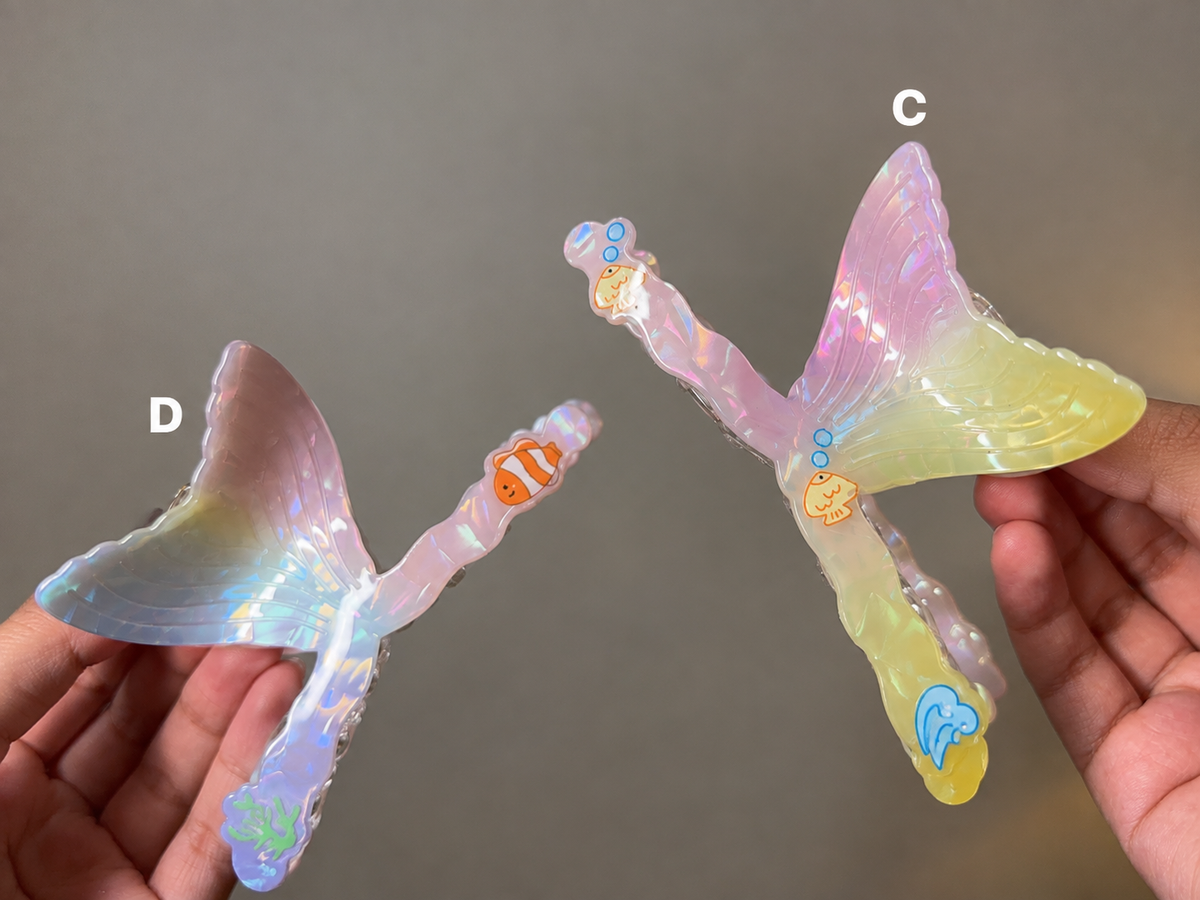 🧜‍♀️ Mystic Mermaid Claw Clip ( EXTRA LARGE )