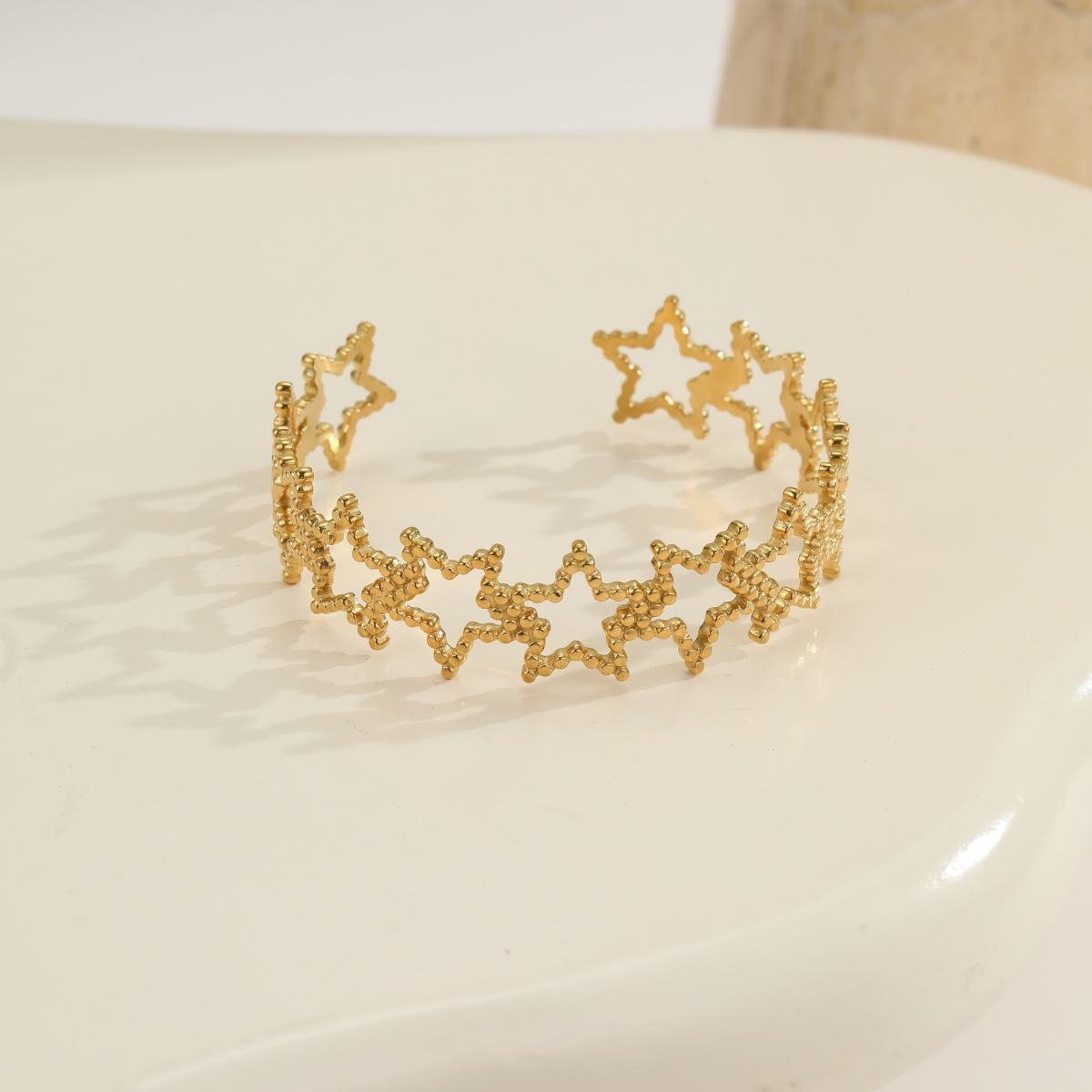 Star Bangle Bracelet