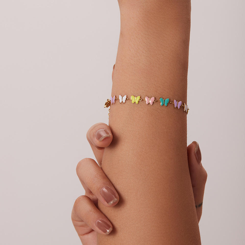 Butterfly Chain Bracelet