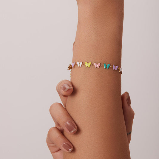 Butterfly Chain Bracelet