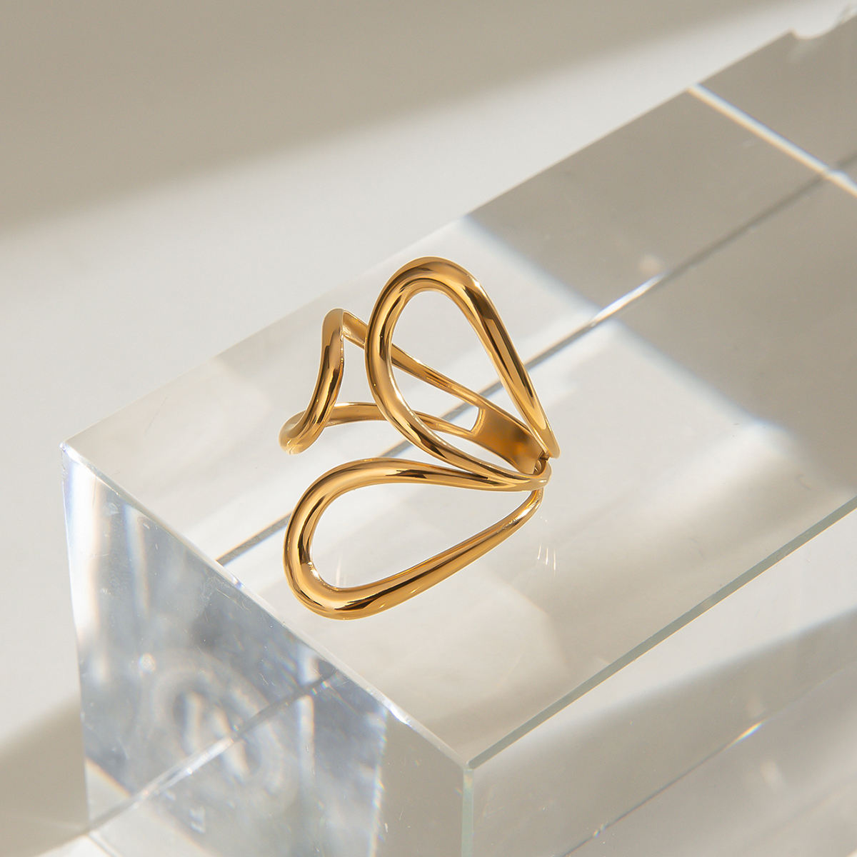 Triple Circle Ring
