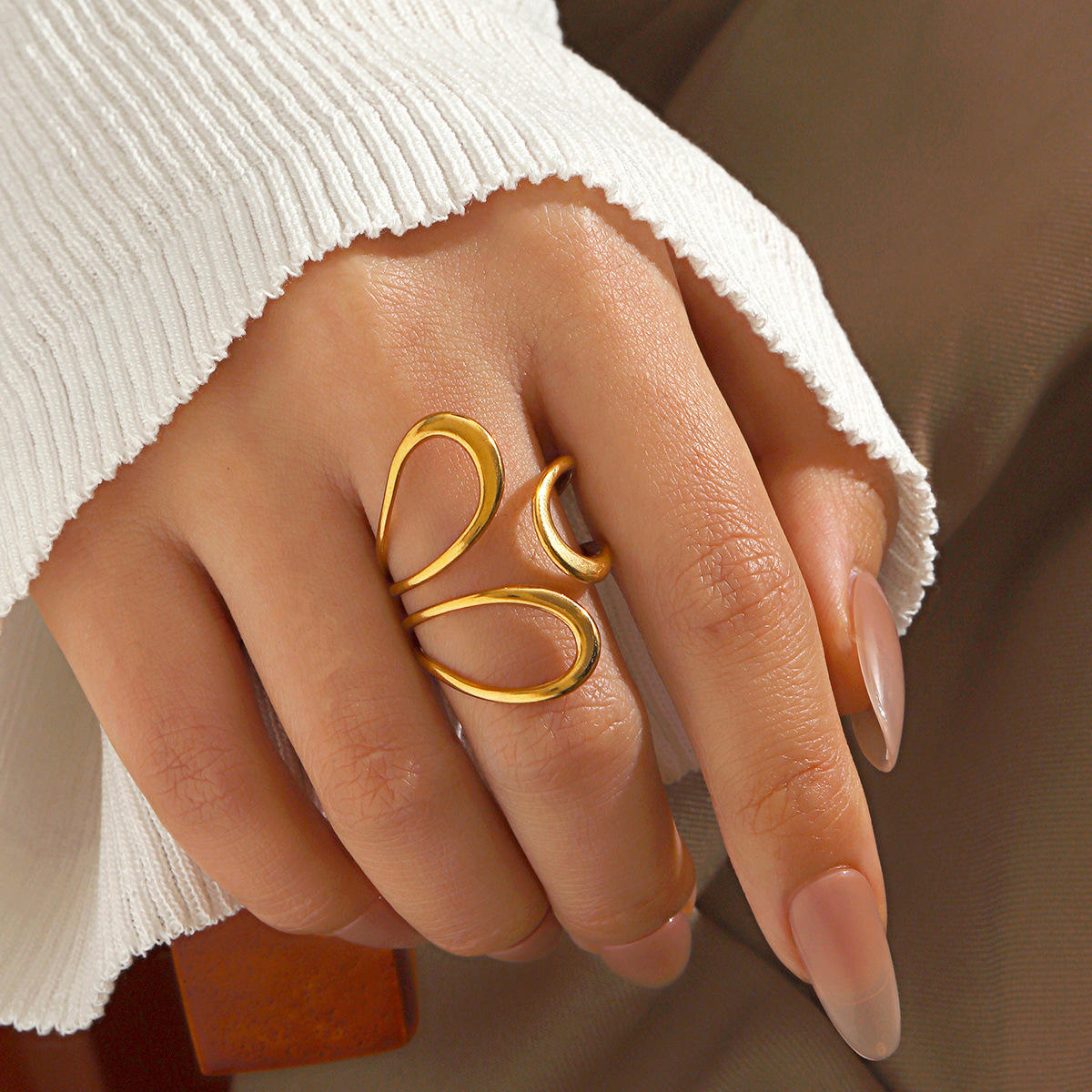 Triple Circle Ring