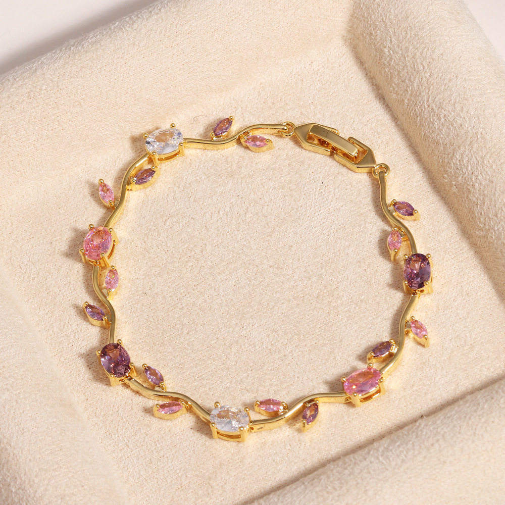 Lavender Tulip Bracelet