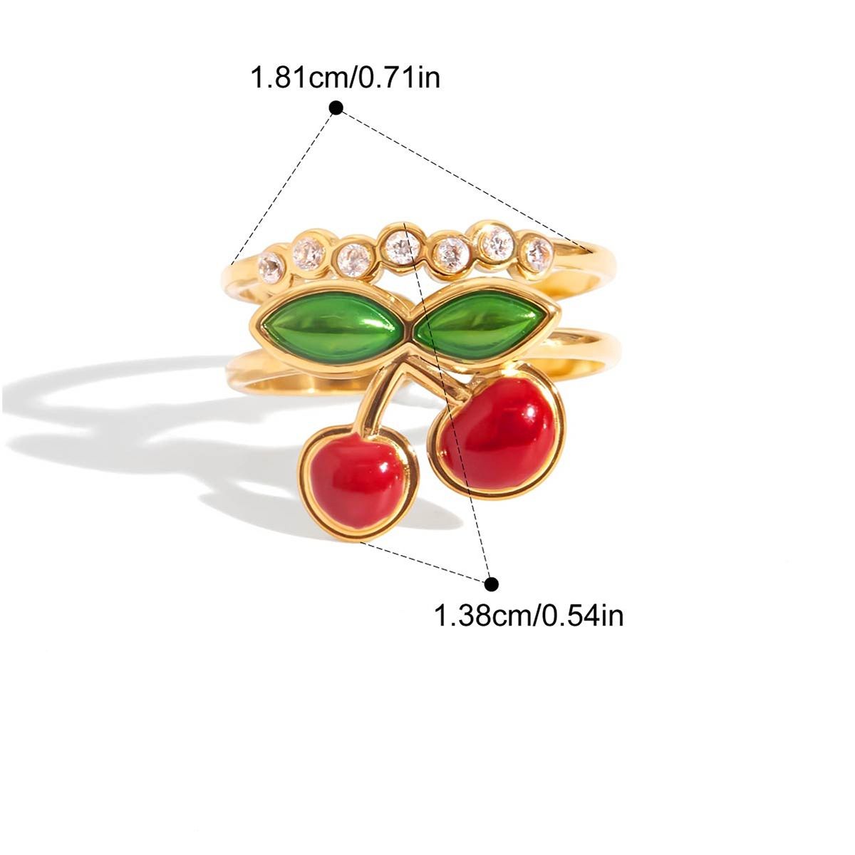 Cherry Bold Ring