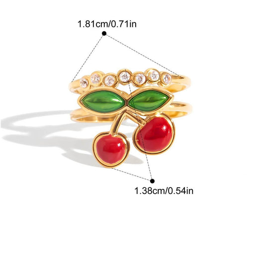 Cherry Bold Ring