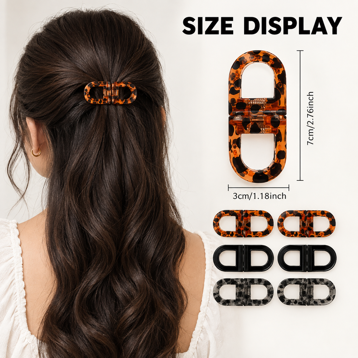 Magnetic Hair Clips