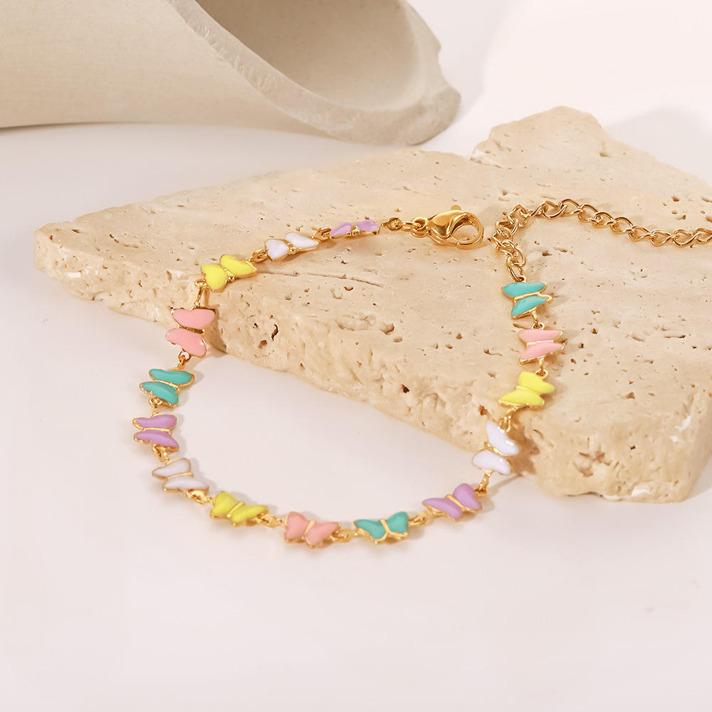 Butterfly Chain Bracelet