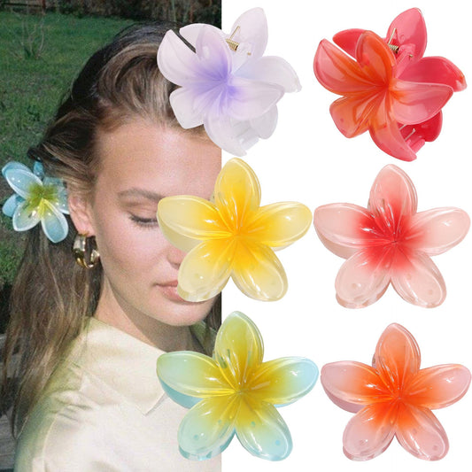 Flower Hair Claws ( Large )