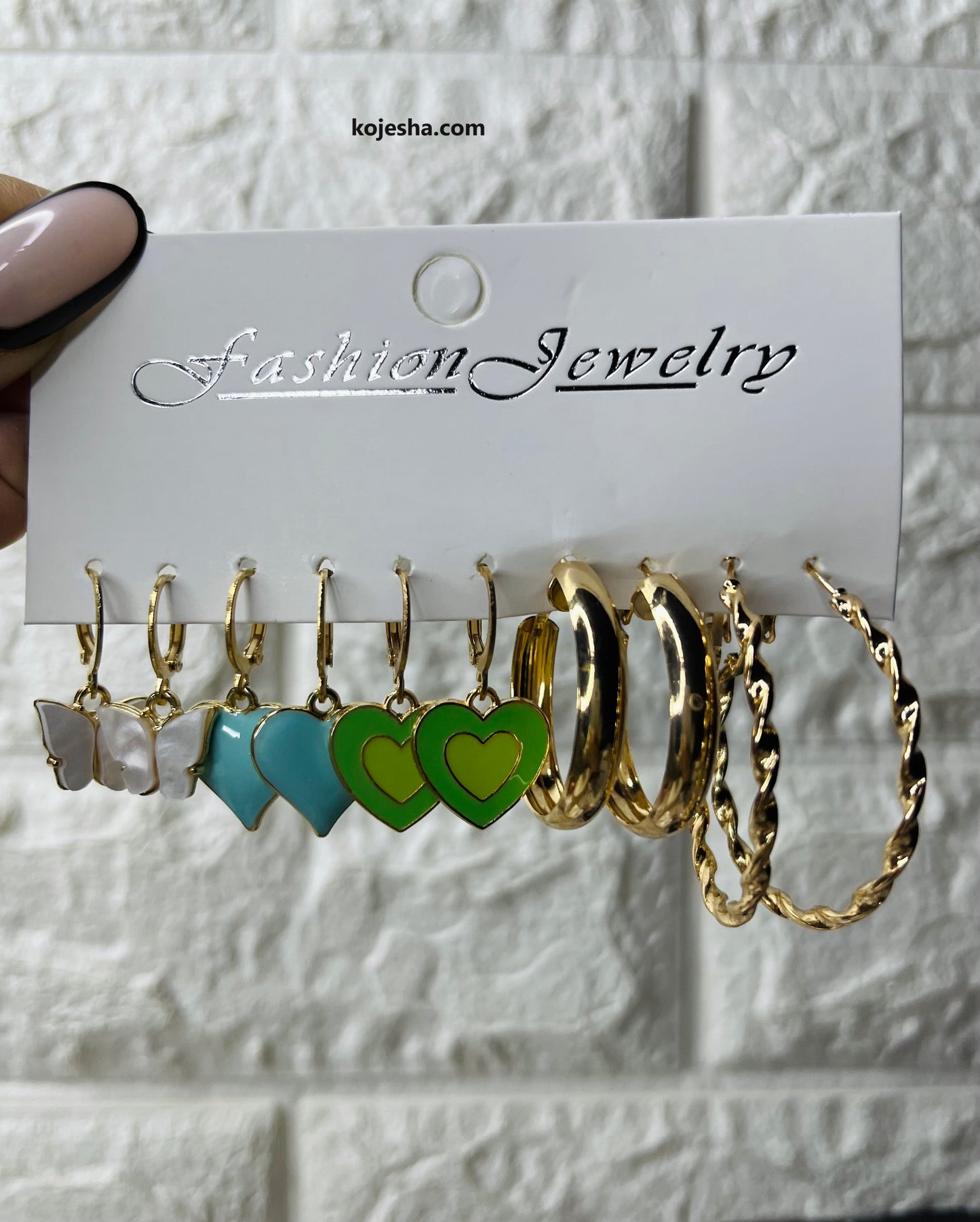 Hoop Earring Card