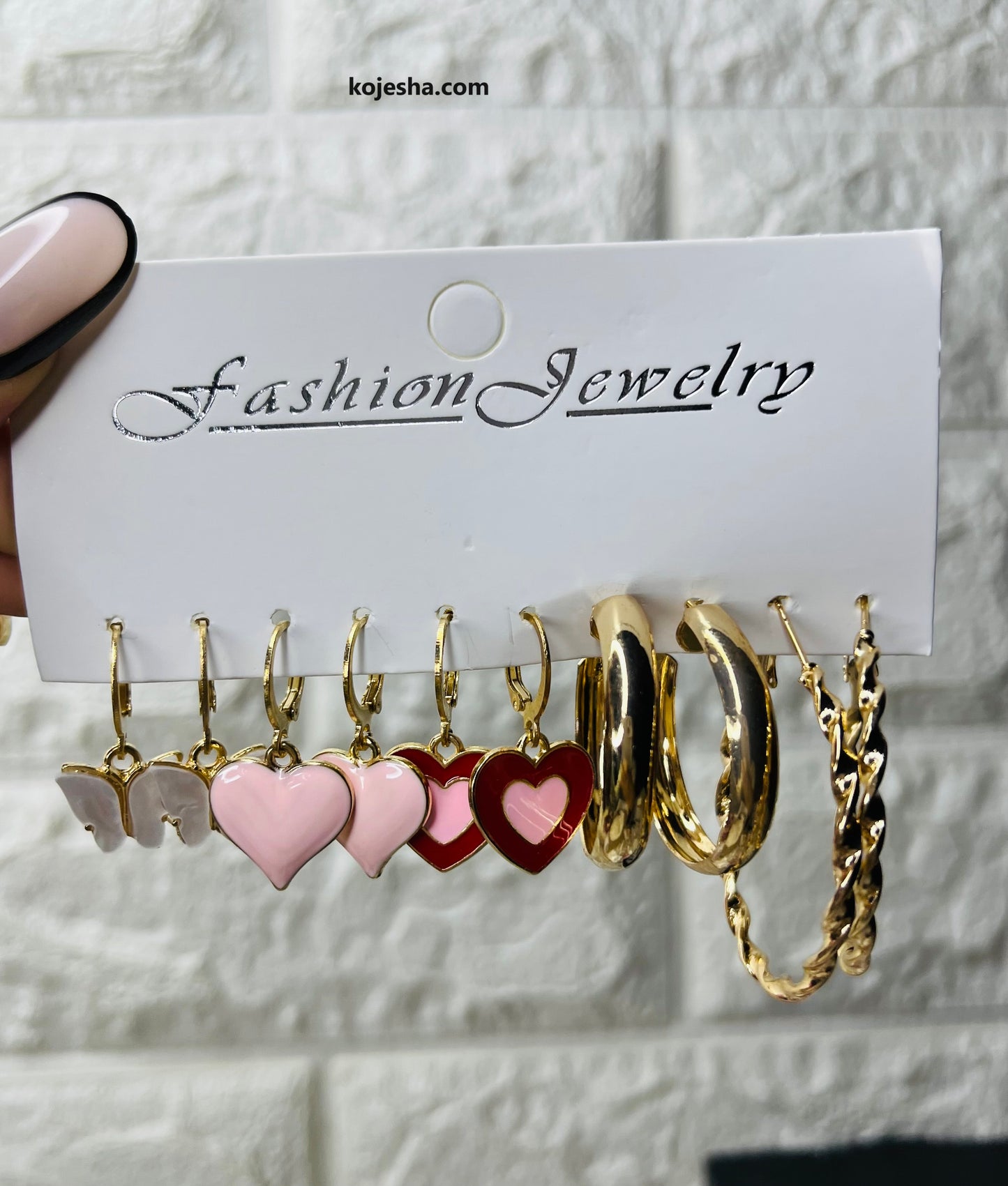 Hoop Earring Card