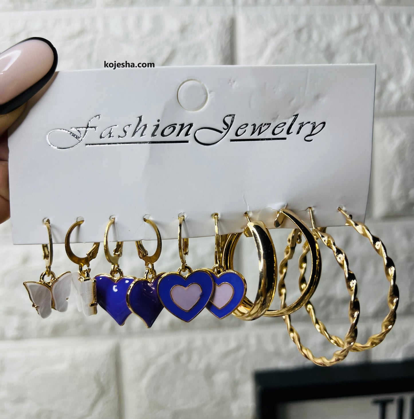 Hoop Earring Card