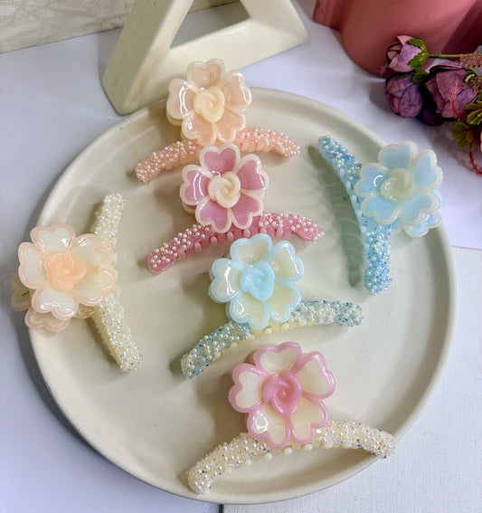 SunFlower Claw Clip ( Large )