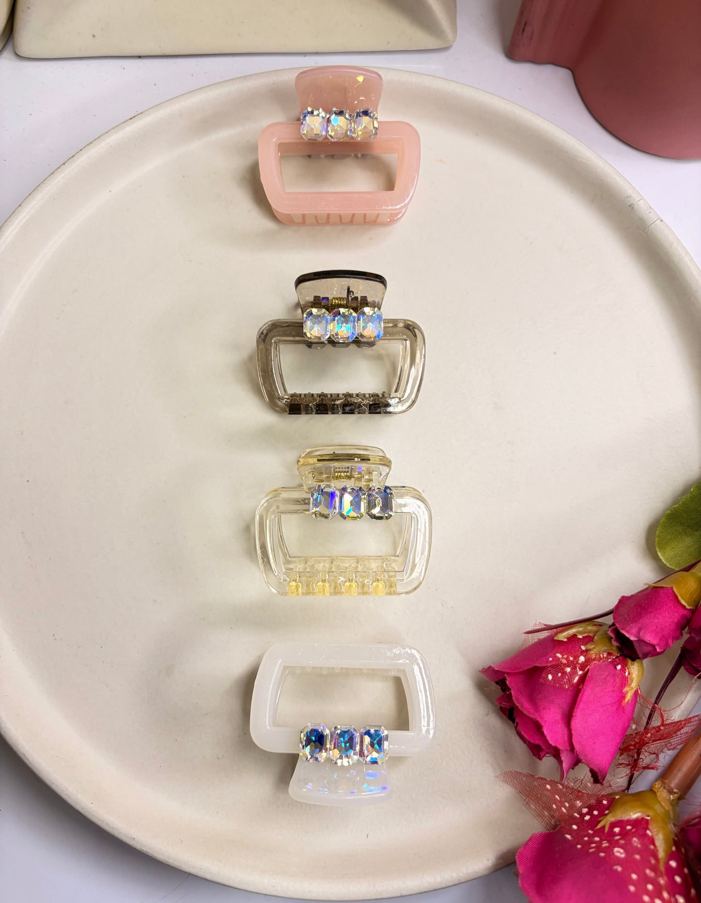 Pearl Hair Claw ( Small )