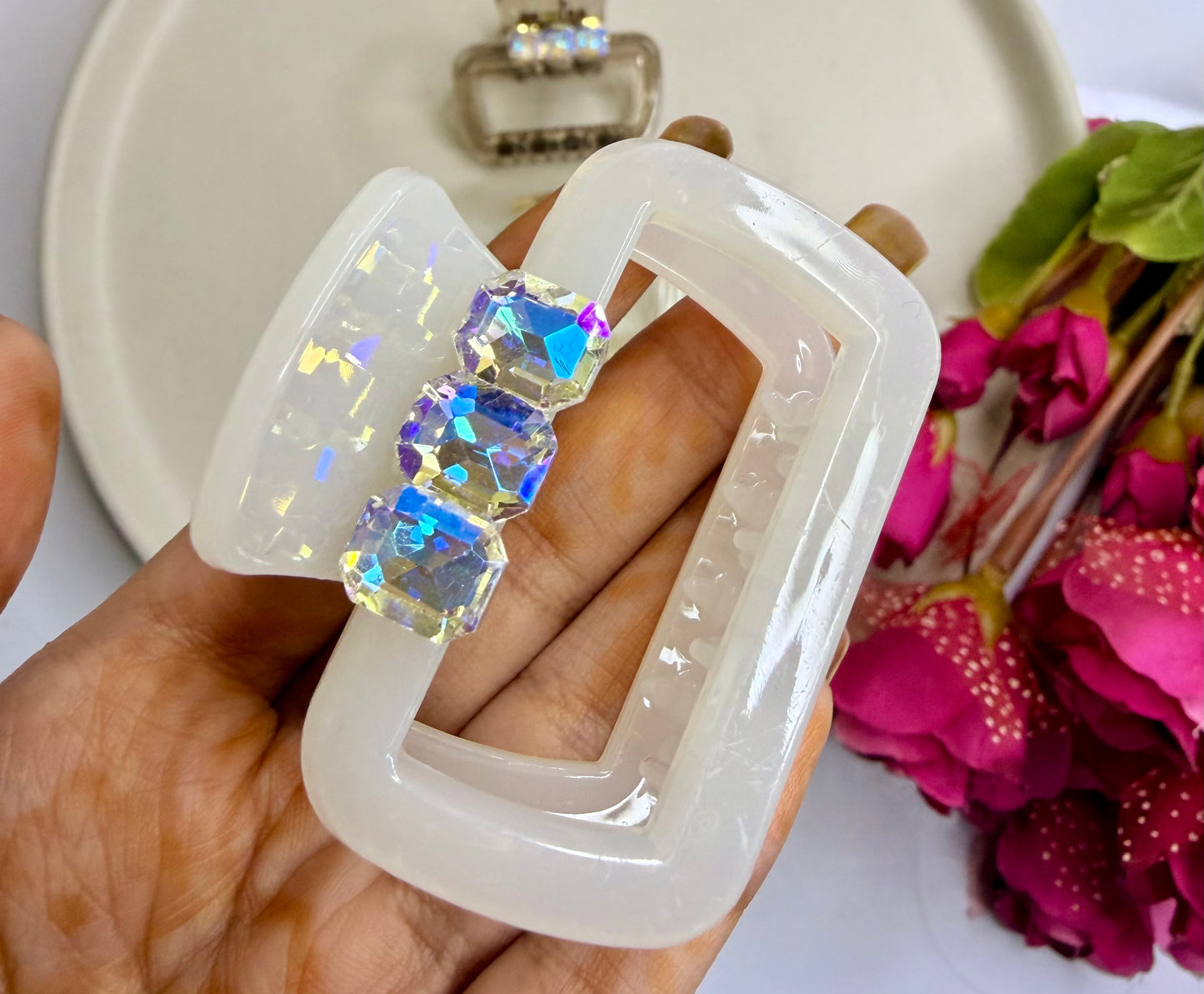 Pearl Hair Claw ( Small )