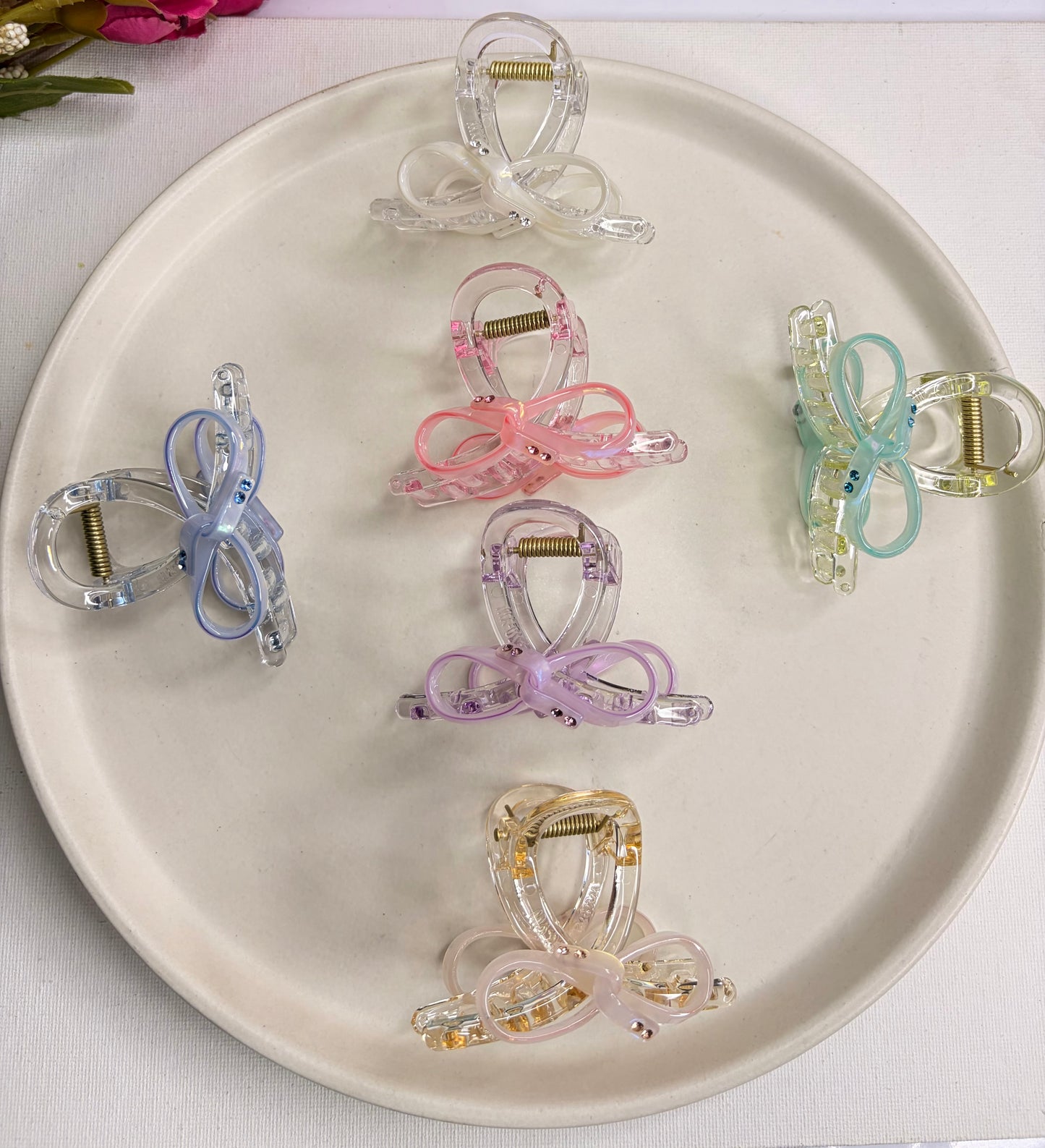 Bow Claw Clip ( Large )