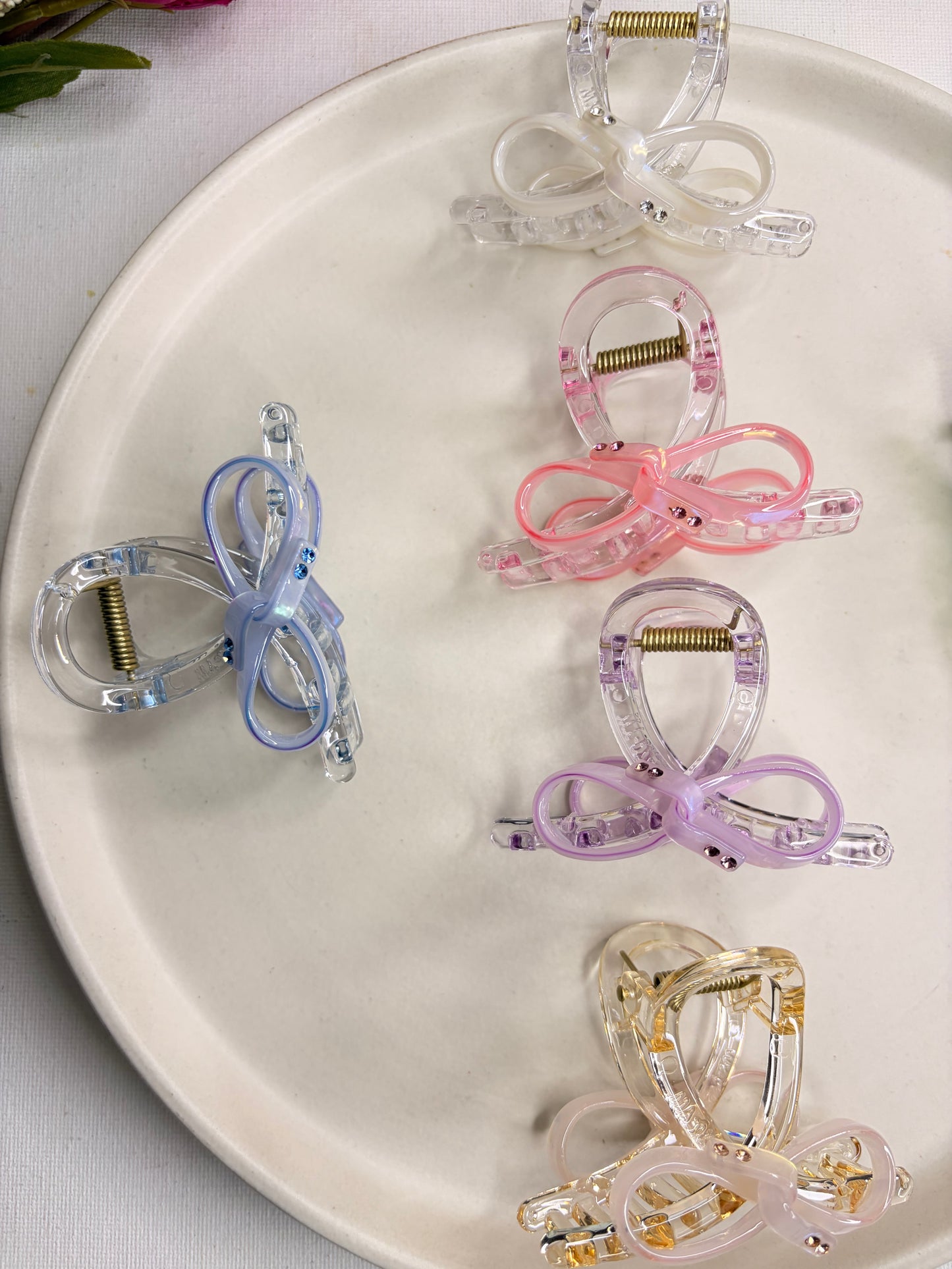 Bow Claw Clip ( Large )