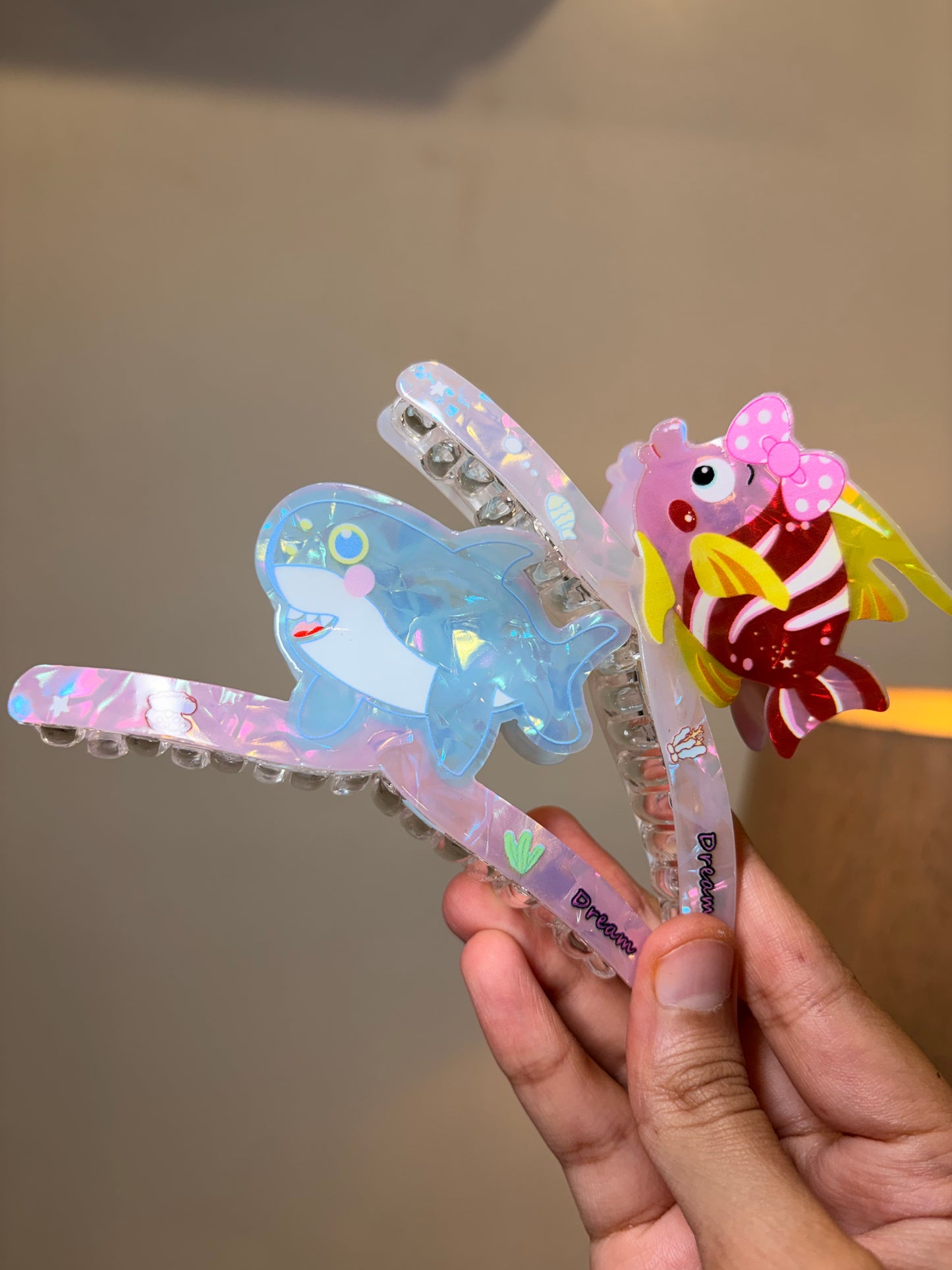 Ocean Pals Hair Claw Clip ( Extra Large )