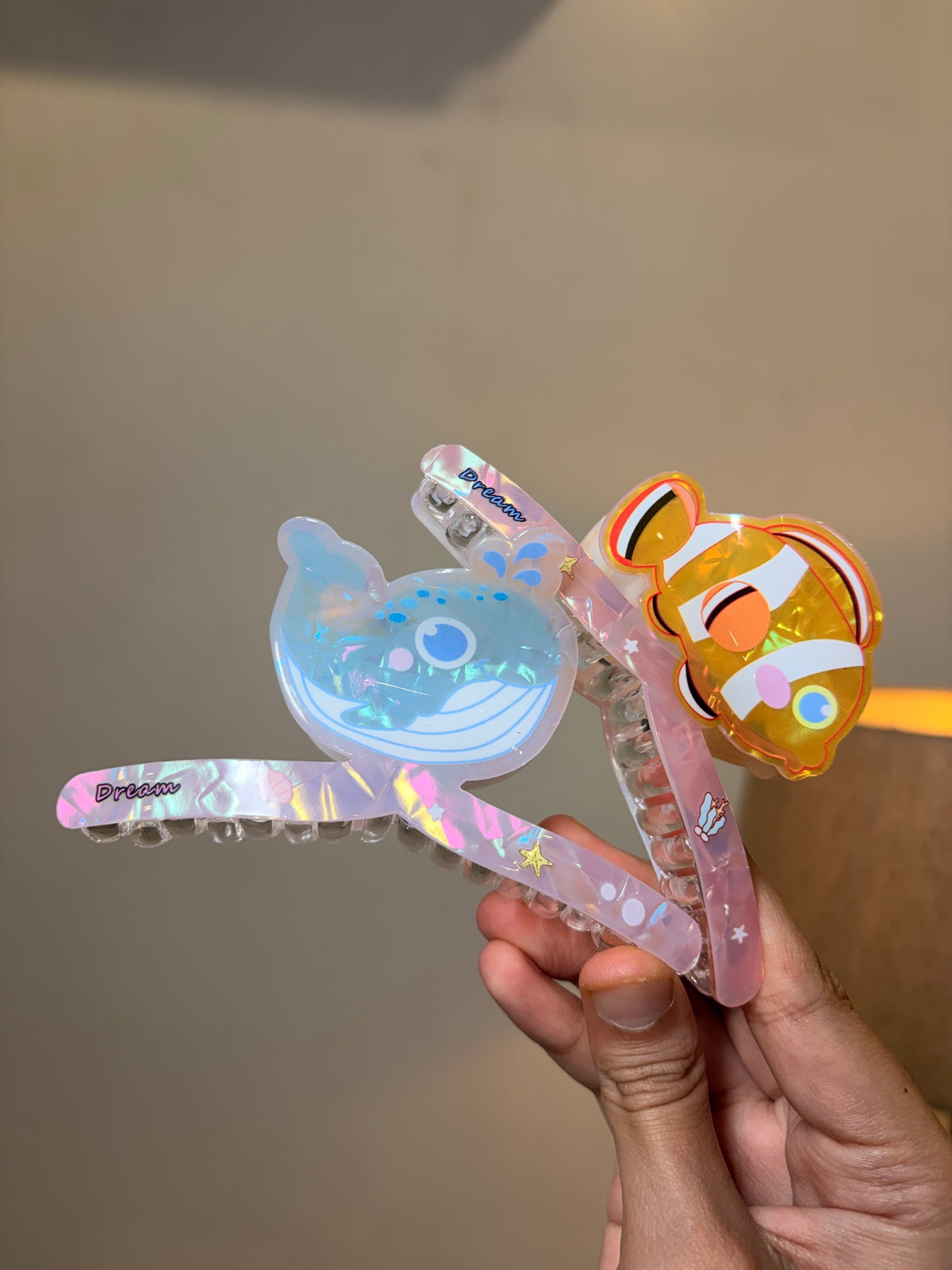 Ocean Pals Hair Claw Clip ( Extra Large )