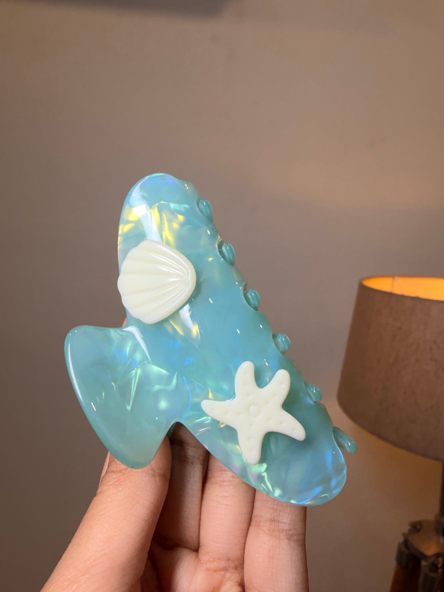 Coastal Shell Claw Clips ( Large )