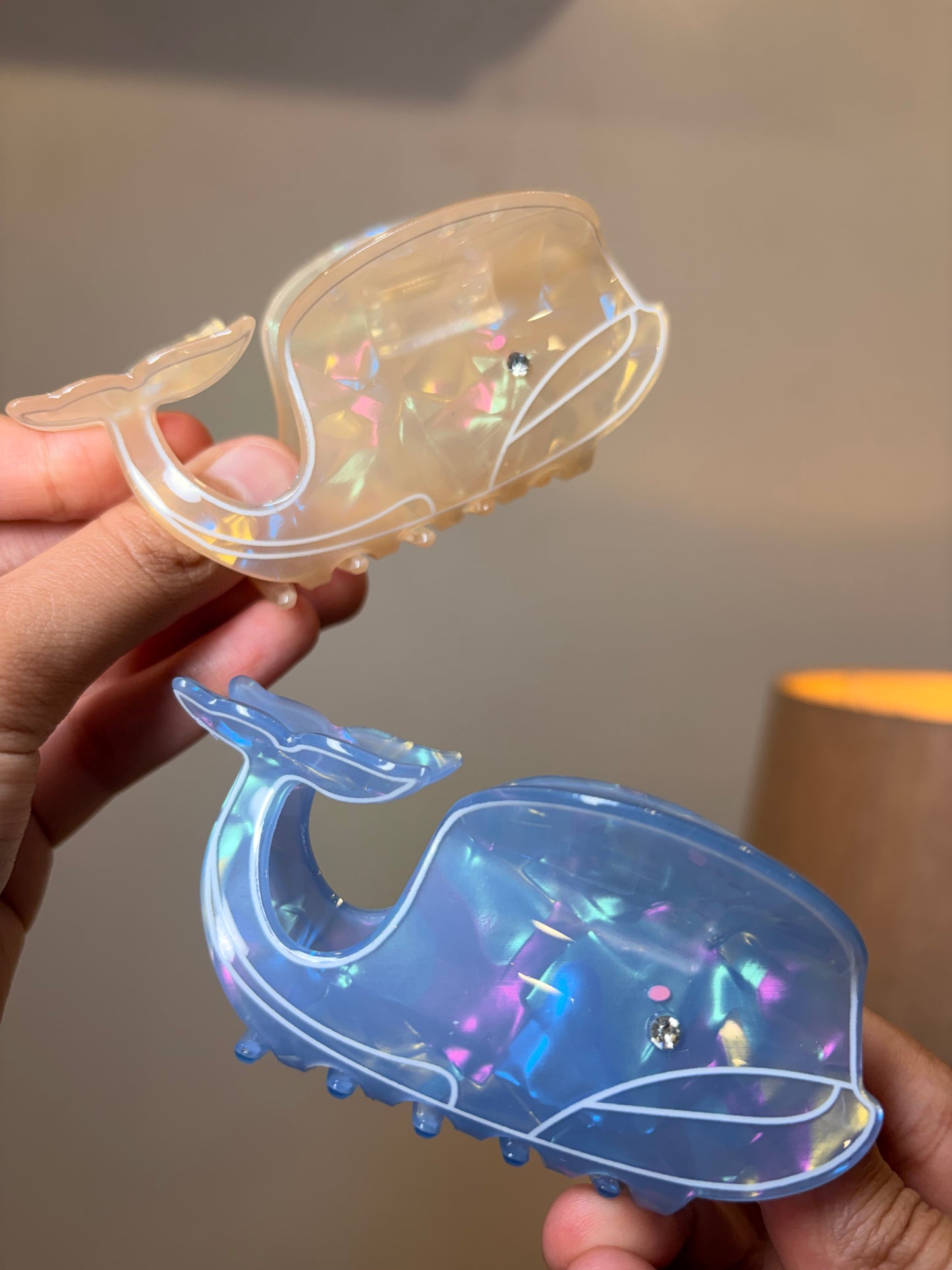 Ocean Dolphin Claw Clip ( Large )